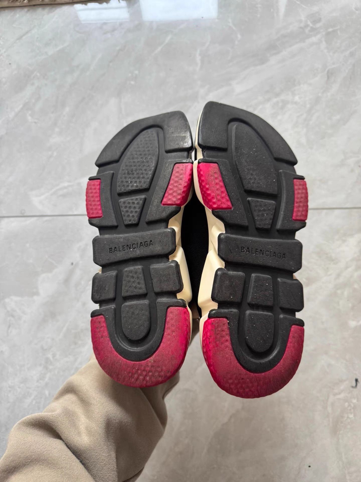 Balenciaga Balenciaga Speed 1.0 High-Top Slip-On Running Shoes K13 Size US 9 / IT 39 - 6 Thumbnail