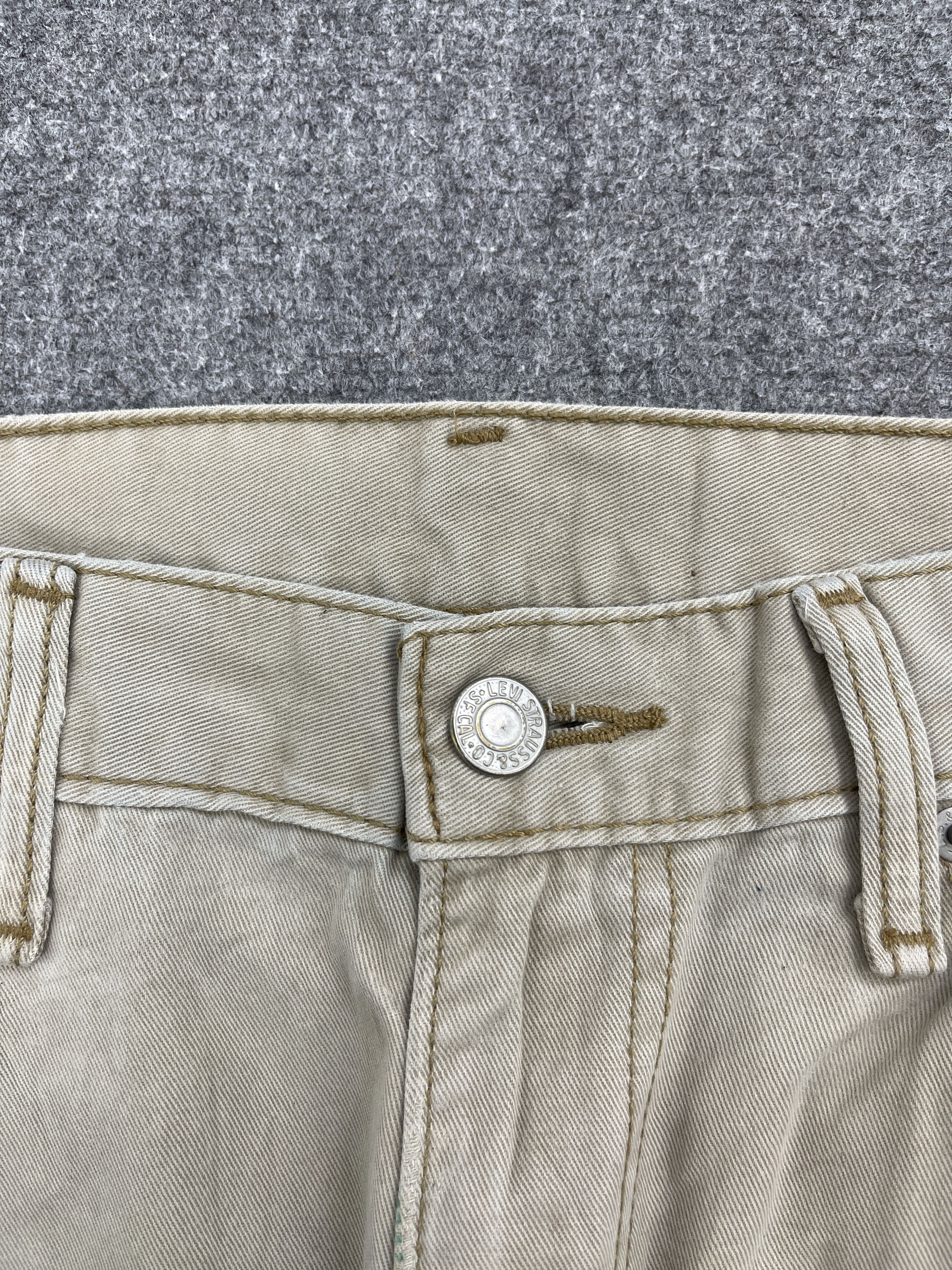 Levi's Vintage Levis 514 Straight Cut White Tab Jeans DP2510 Size US 34 / EU 50 - 10 Thumbnail