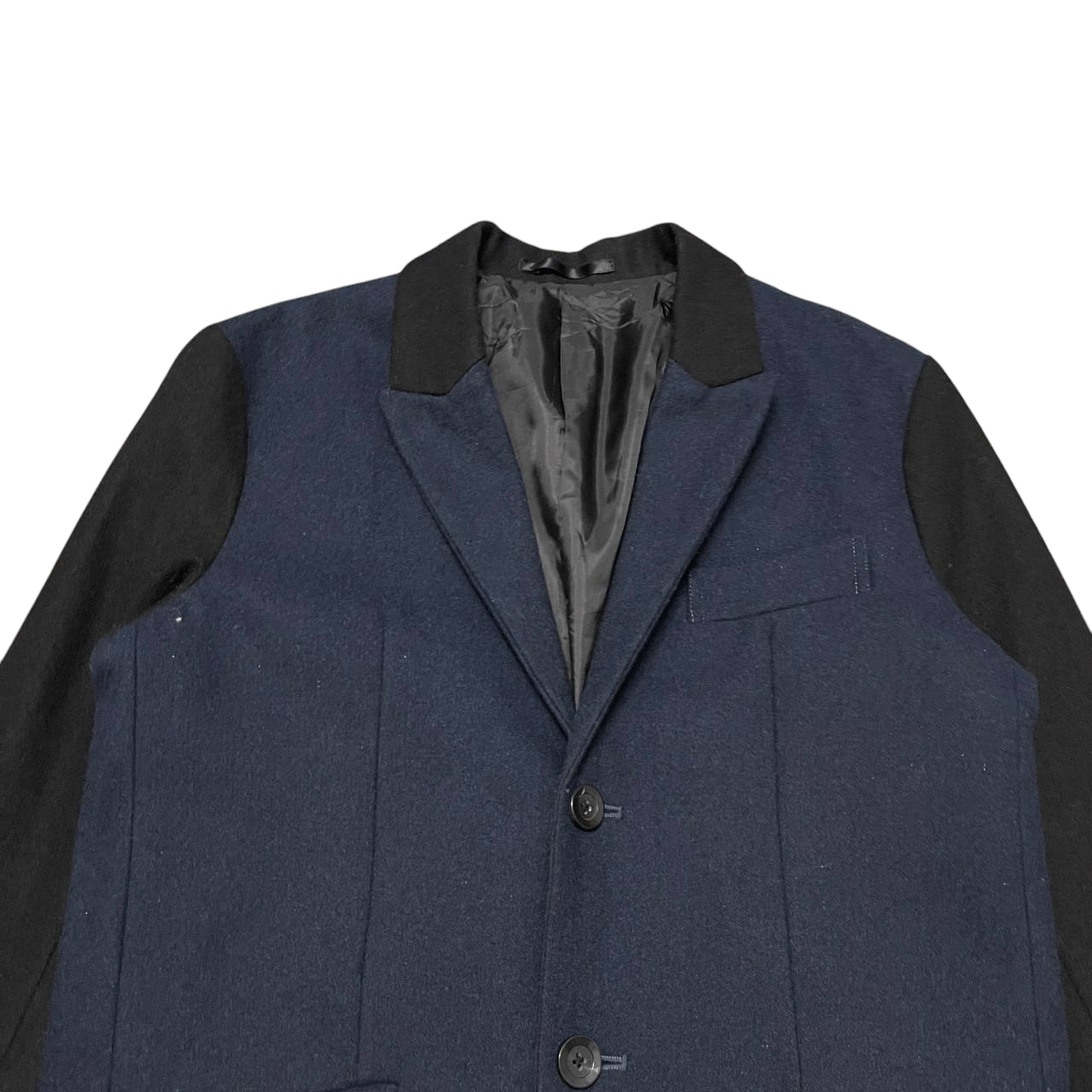 NO ID No ID Wool Coat 2 tone Size US M / EU 48-50 / 2 - 2 Thumbnail