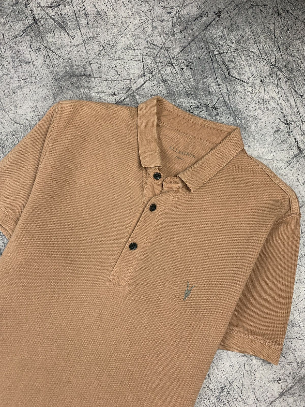 Allsaints Allsaints Reform Polo Shirt Buttons Up embroidered logo y2k Size US XS / EU 42 / 0 - 2 Thumbnail