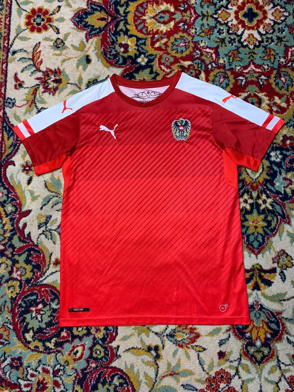 Puma Puma Austria 2016/17 Football Shirt Soccer Size XXL boys Size US S / EU 44-46 / 1 - 1 Thumbnail