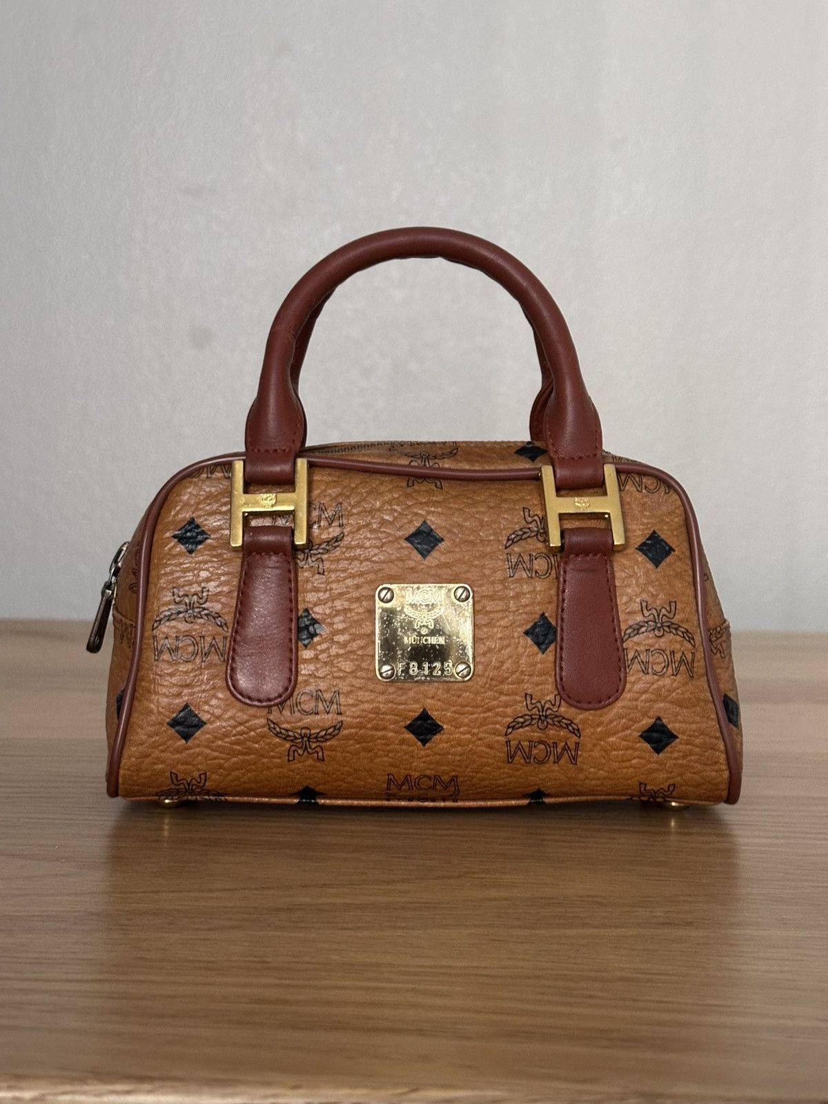 MCM MCM Germany mini boston handbag Size ONE SIZE - 1 Thumbnail