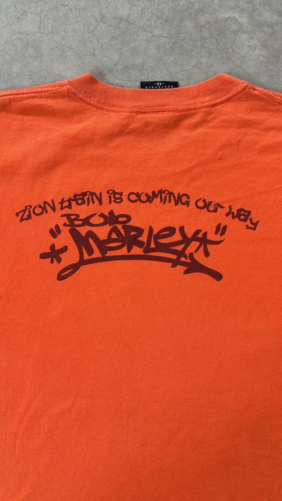 Bob Marley VINTAGE Y2K BOB MARLEY ZION TEE Size US XL / EU 56 / 4 - 7 Thumbnail
