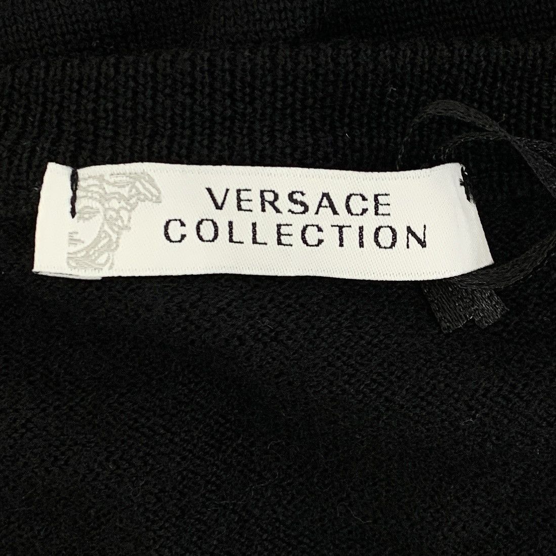 Versace Versace Medusa Head Wool Long Sleeve Knit Sweater K26WX Size US L / EU 52-54 / 3 - 5 Thumbnail