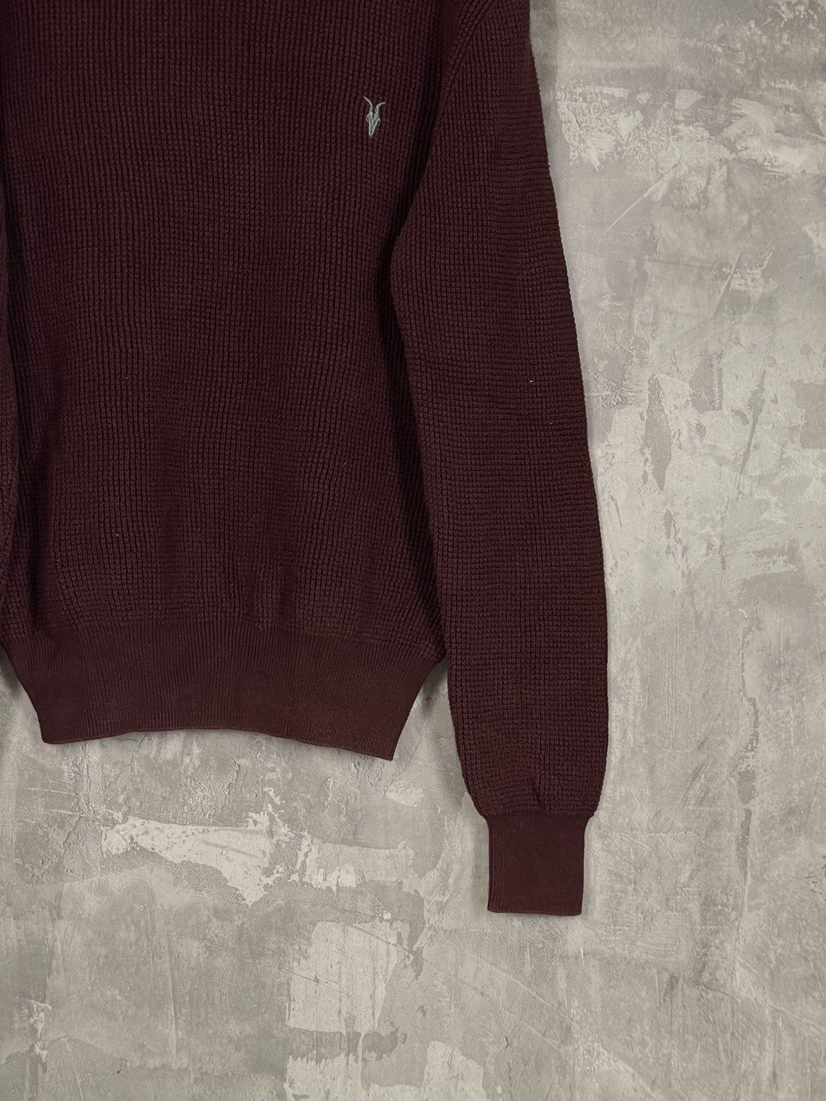 Other AllSaints Karnett Crew Neck Brown Sweater Size US S / EU 44-46 / 1 - 6 Thumbnail