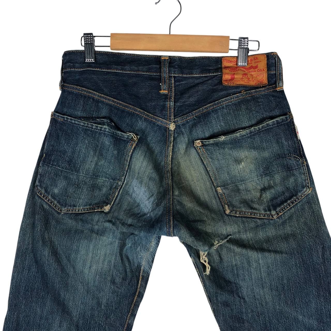 Studio D'Artisan Selvedge Studio D Artisan Distressed Jeans Size US 30 / EU 46 - 5 Thumbnail