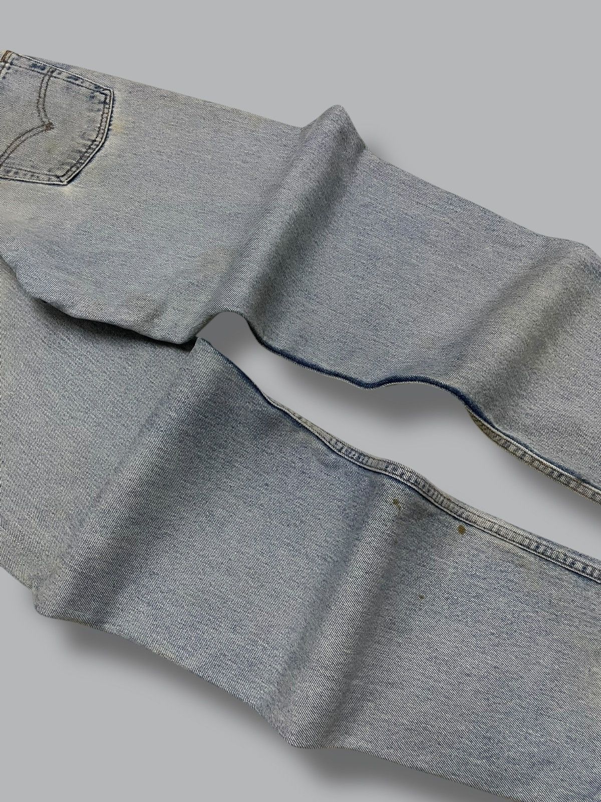 Levi's Vintage Clothing Vintage 1990s Designer Levis 550 Relaxed Fit Blue Denim Size US 28 / EU 44 - 13 Thumbnail