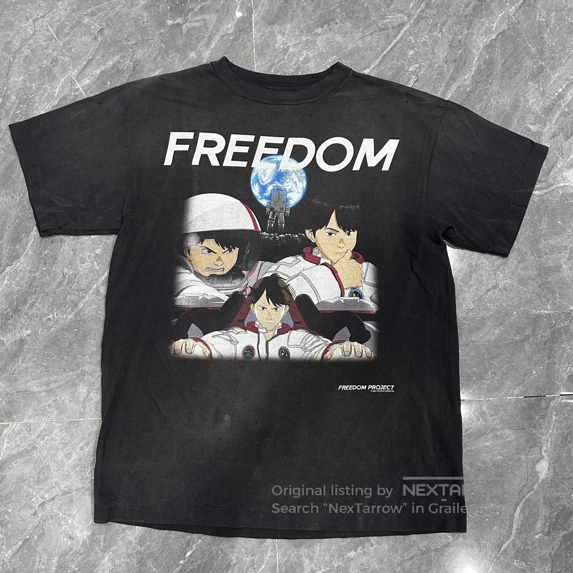 Saint Michael Saint Michael SS24 Japanese Cartoon Washed Distressed Tee. Size US S / EU 44-46 / 1 - 1 Thumbnail