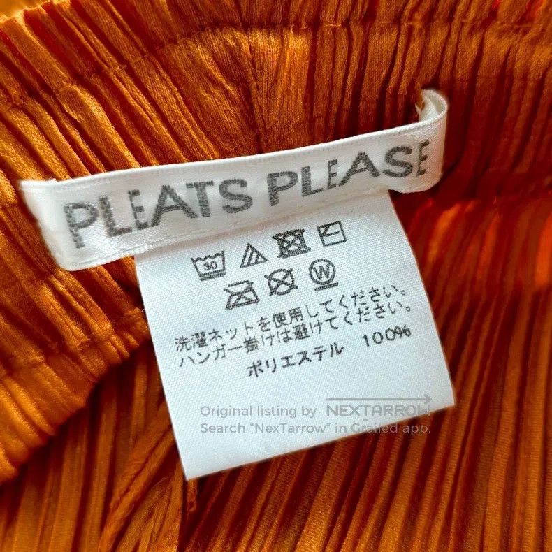 Issey Miyake Issey Miyake size:3 Orange Pants Size 31" - 2 Thumbnail