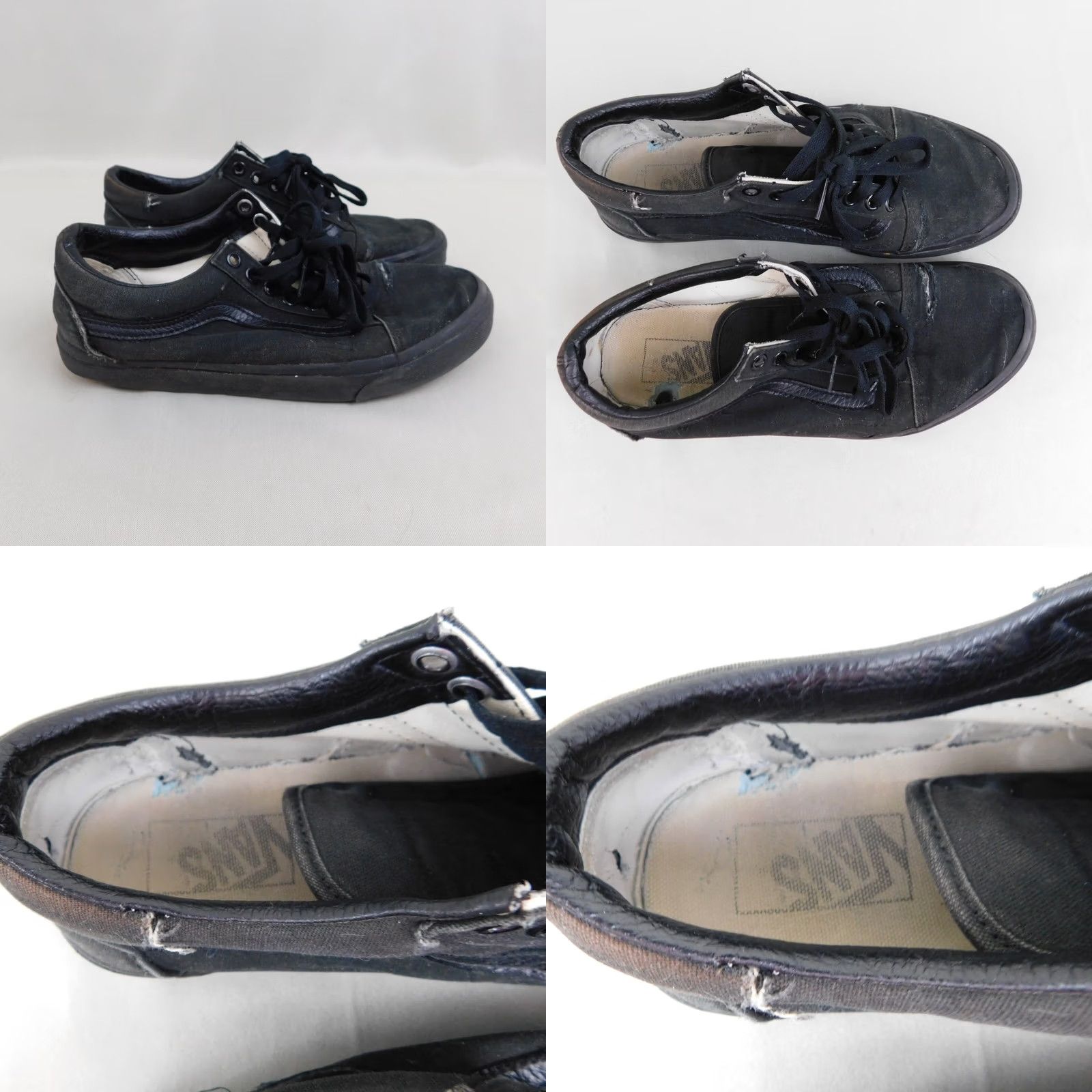 Vans VANS Classic Sneaker Shirt Unisex Adults Women’s 9 Men’s 7.5 Black 507698 Lace Up Low Top Sports Skateboard Walking Size US 9 / IT 39 - 8 Thumbnail