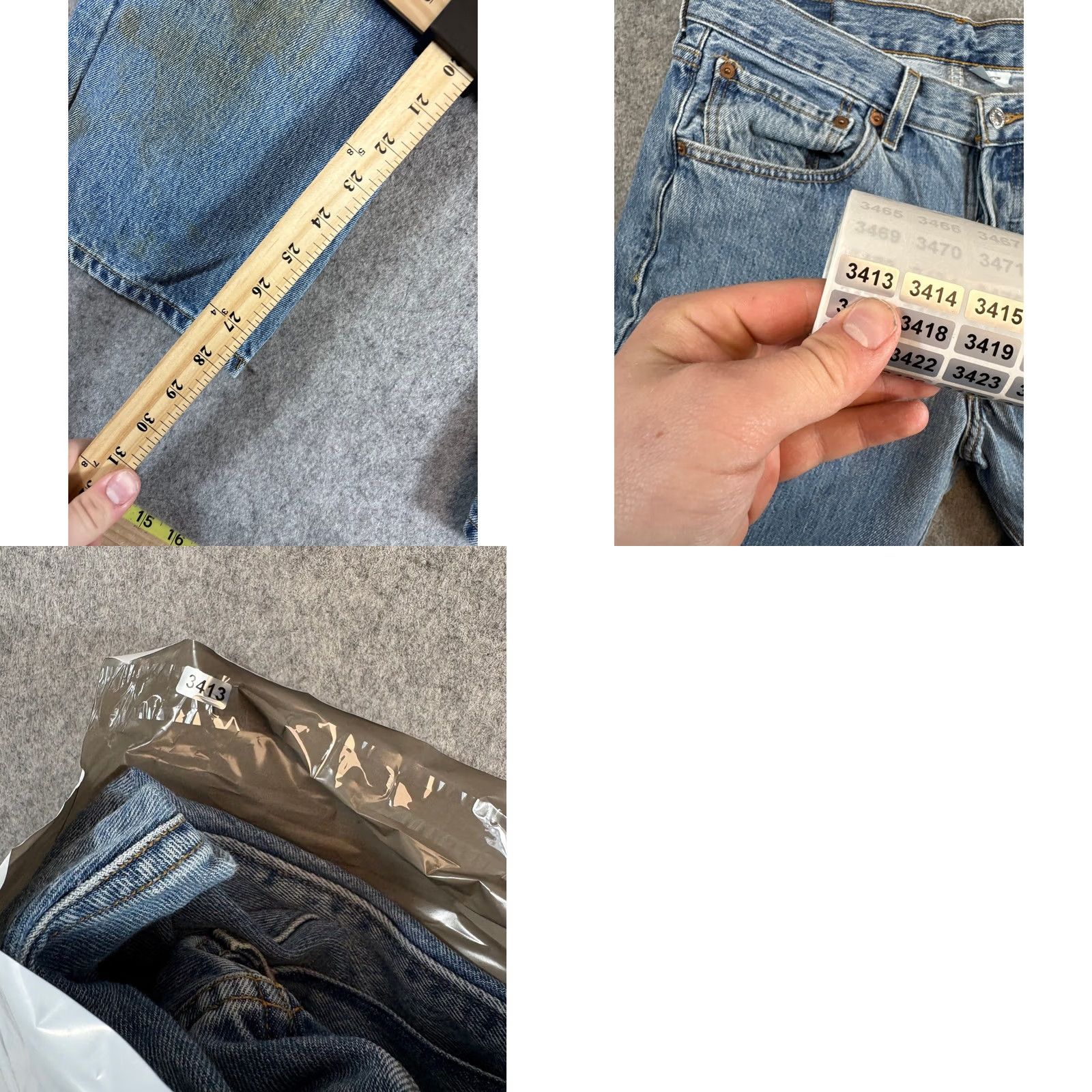 Levi's VINTAGE Levi's 501 Denim Straight Jeans Mens 33x30 Blue Cotton Faded USA Jeans Mens 33x30 Blue Cotton Faded USA Size US 33 - 8 Thumbnail