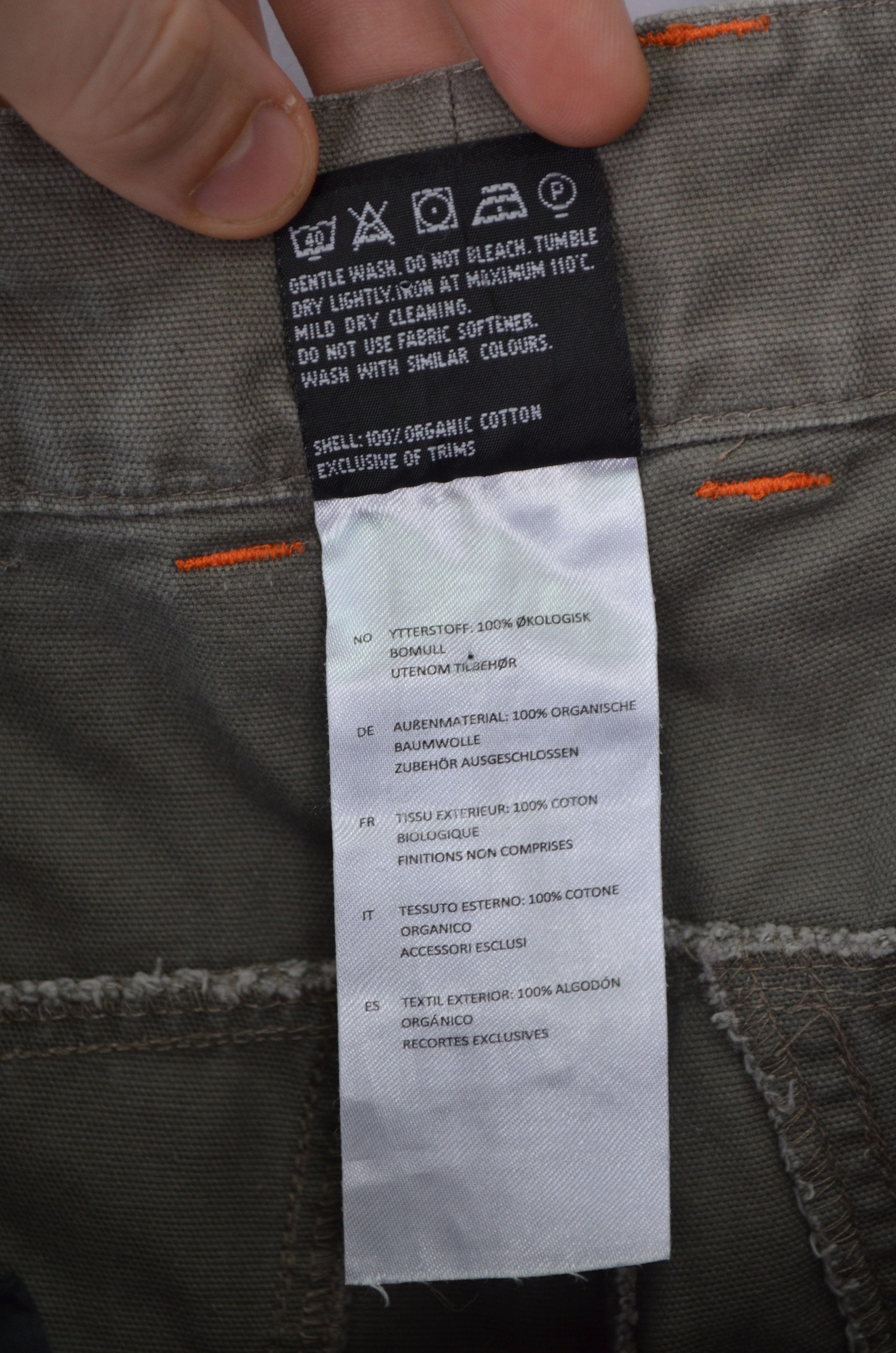 Norrona Norrona Canvas Pants Womens Grey Beige Bungee Cord Size L Size 32" / US 10 / IT 46 - 9 Thumbnail