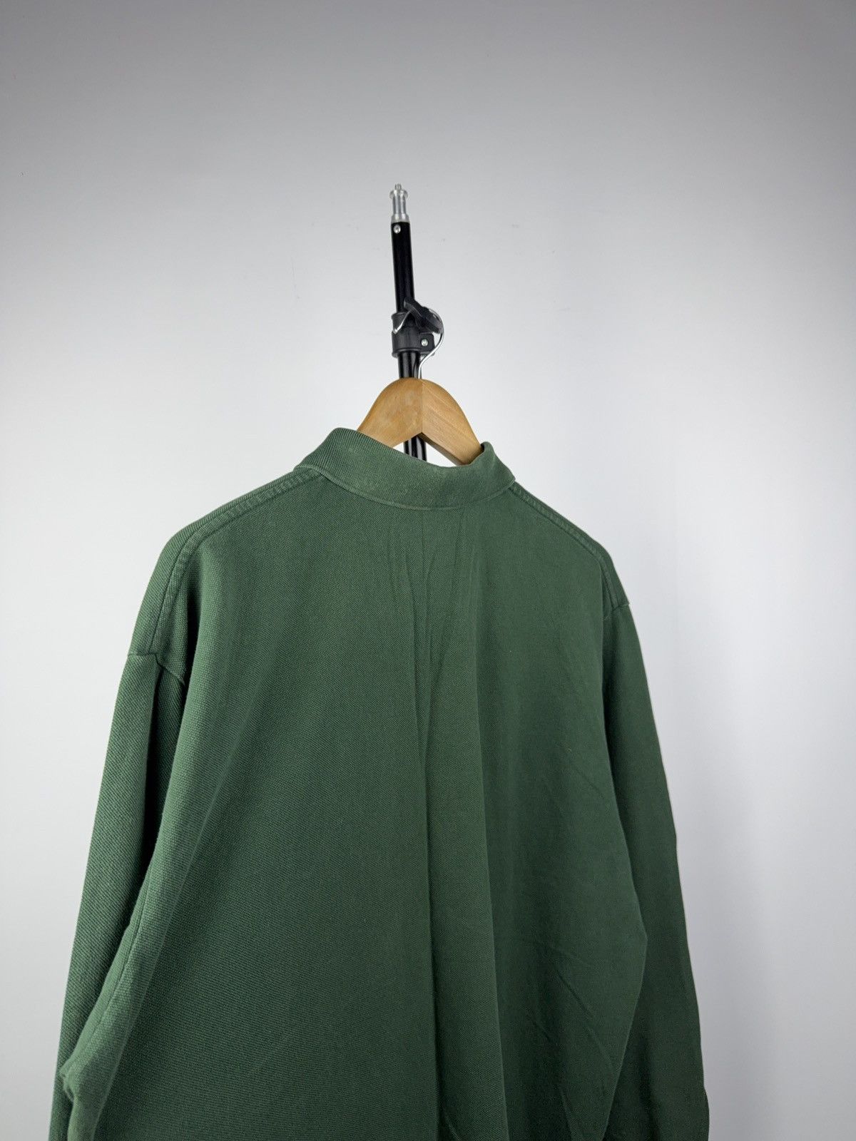 Polo Ralph Lauren 90s Retro Vintage Polo Ralph Lauren Long Sleeve Shirt Green Size US XL / EU 56 / 4 - 13 Thumbnail