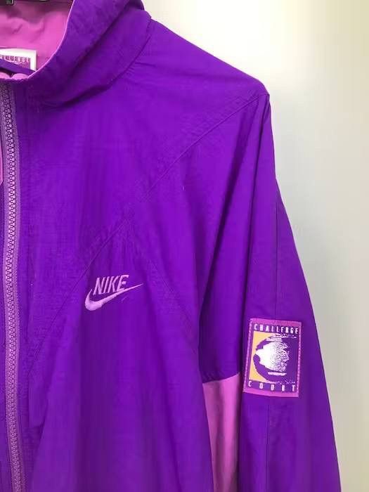 Nike Vintage Nike Court Full Zip Track Top Sweater Jacket Size US L / EU 52-54 / 3 - 3 Thumbnail