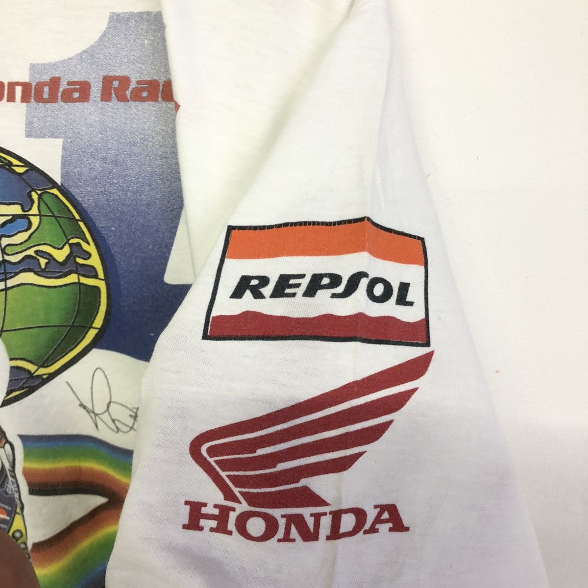 Fox Racing × GAS Vintage VALENTINO ROSSI 2002 MOTOGP World Champion Tshirt Size US L / EU 52-54 / 3 - 7 Thumbnail