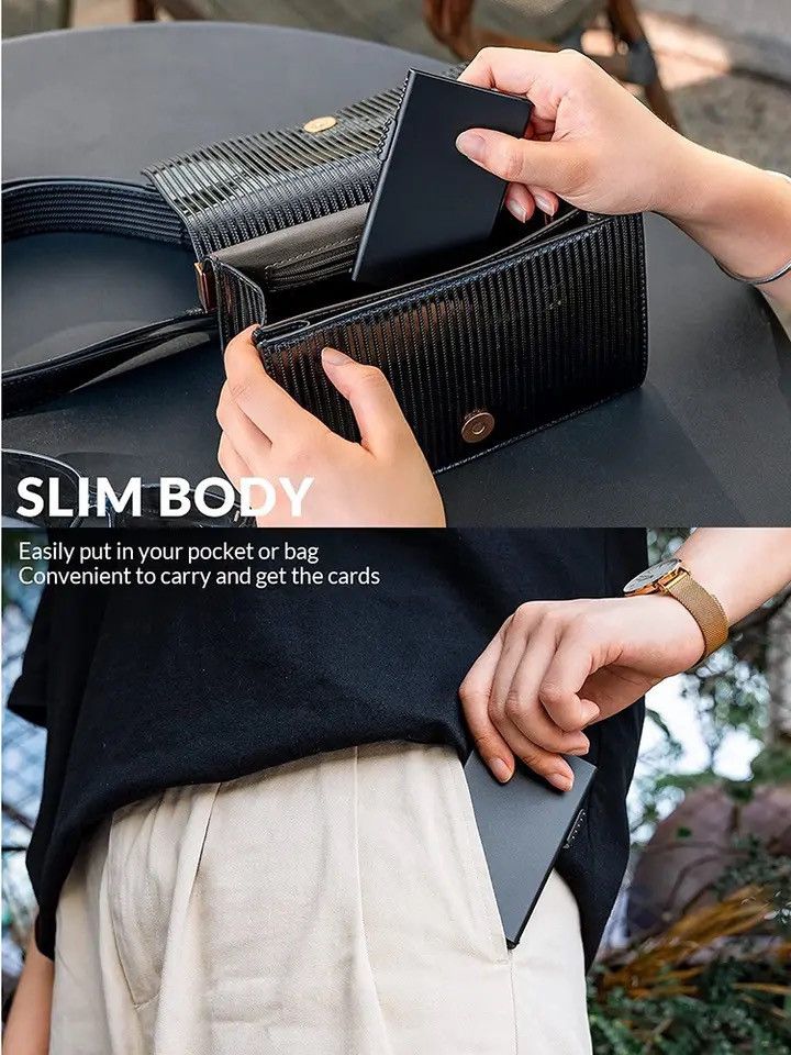 Designer × Japanese Brand Credit Card Holder RFID Blocking Pop Up Size ONE SIZE - 4 Thumbnail