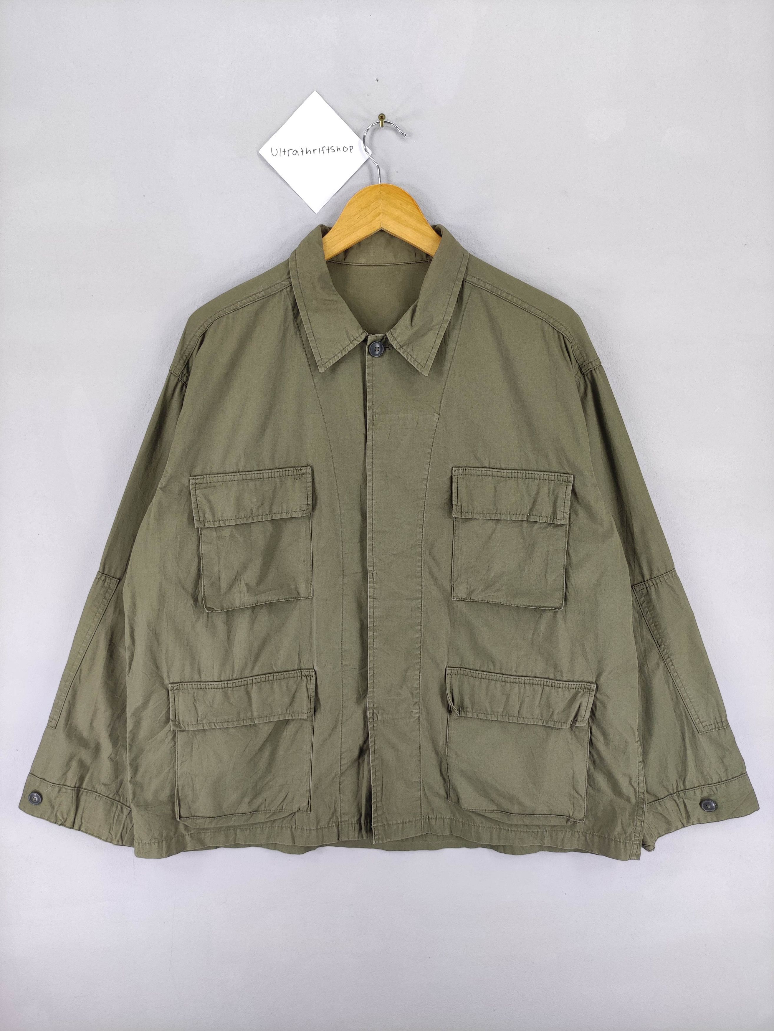 GU Vintage Gu Military Style Jacket Size US M / EU 48-50 / 2 - 1 Thumbnail