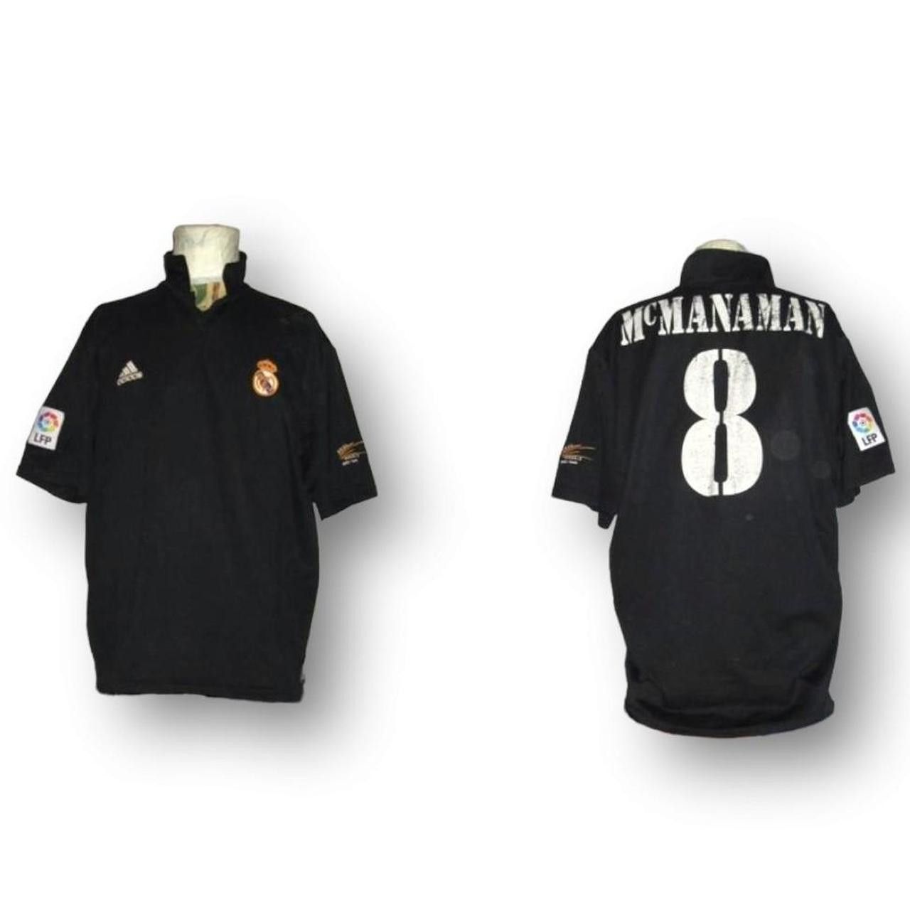 Adidas Real Madrid 2001 2002 Away Shirt Jersey Size US XL / EU 56 / 4 - 1 Thumbnail