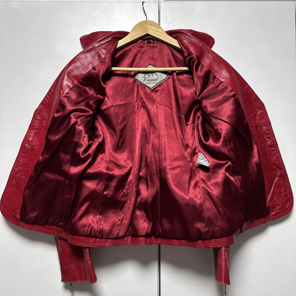 Other Vintage leather red jacket rare y2k Size S / US 4 / IT 40 - 9 Thumbnail