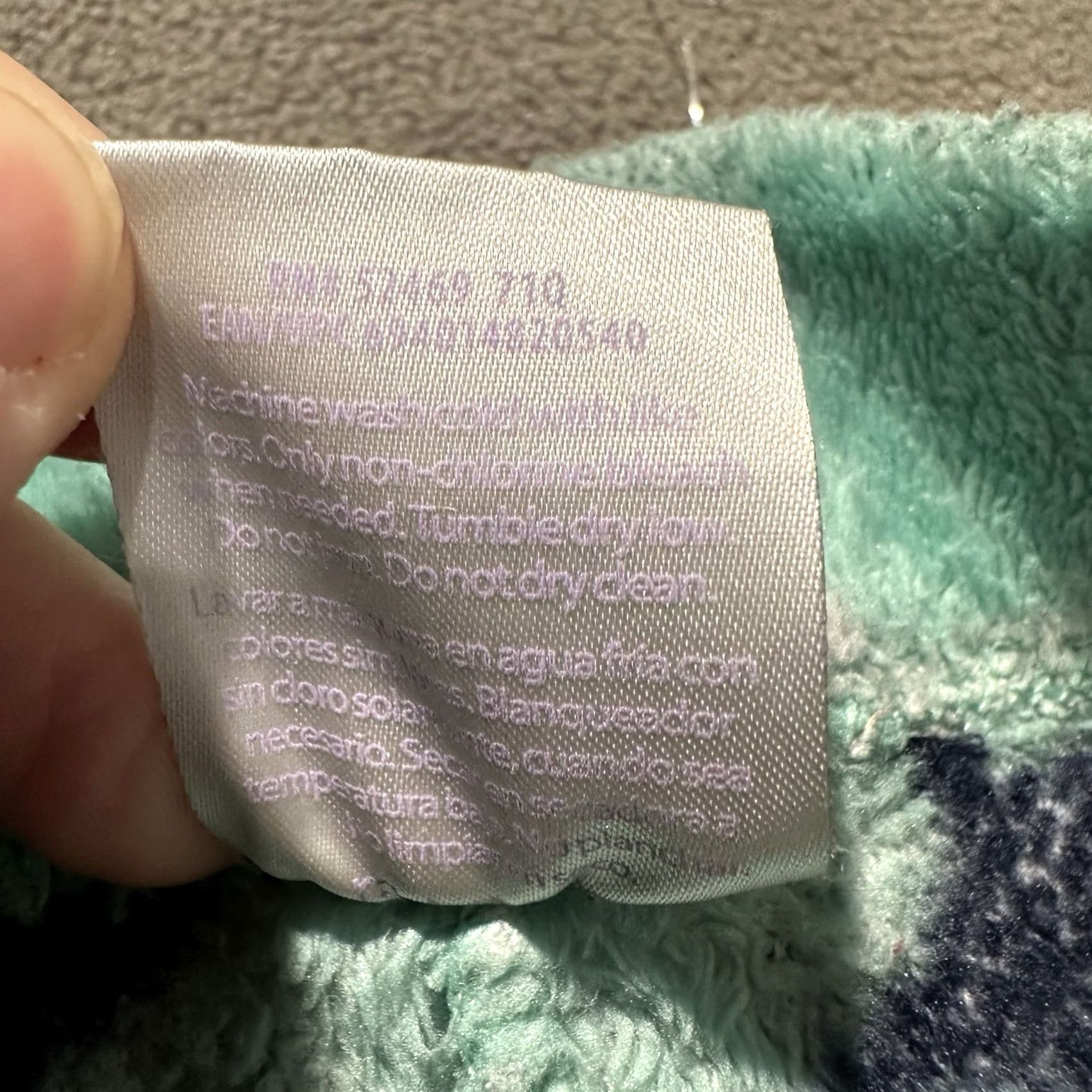 Vintage Secret Treasures Pajama Pants Women XL Mint Green Star Print Fleece Lounge Sleep Size 40" / US 18 - 4 Thumbnail