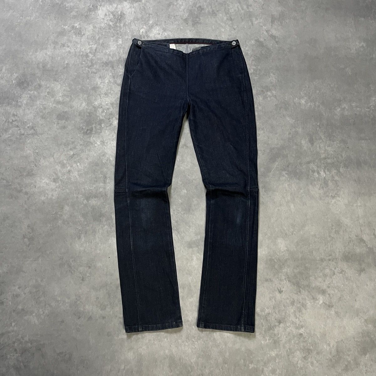 45rpm 2000s 45RPM Studio - Raw Indigo Denim Pants Made in Japan Size US 29 - 4 Thumbnail