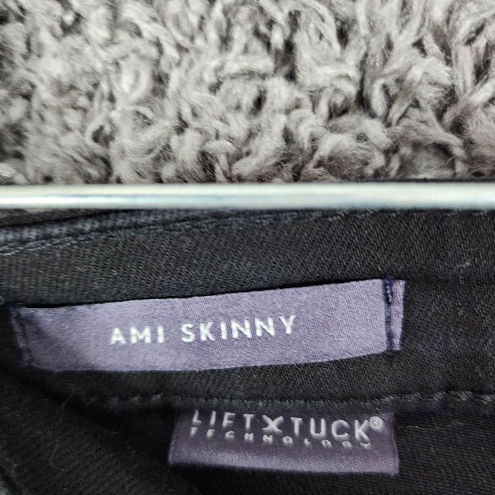 NYDJ NYDJ Womens Skinny Jeans High Rise Black Size 14 Size 36" / US 14 / IT 50 - 3 Thumbnail