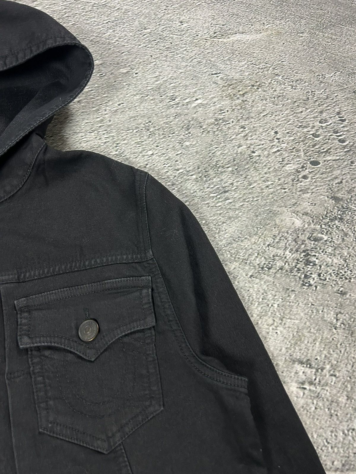 True Religion True Religion denim jacket black hooded Size US S / EU 44-46 / 1 - 3 Thumbnail