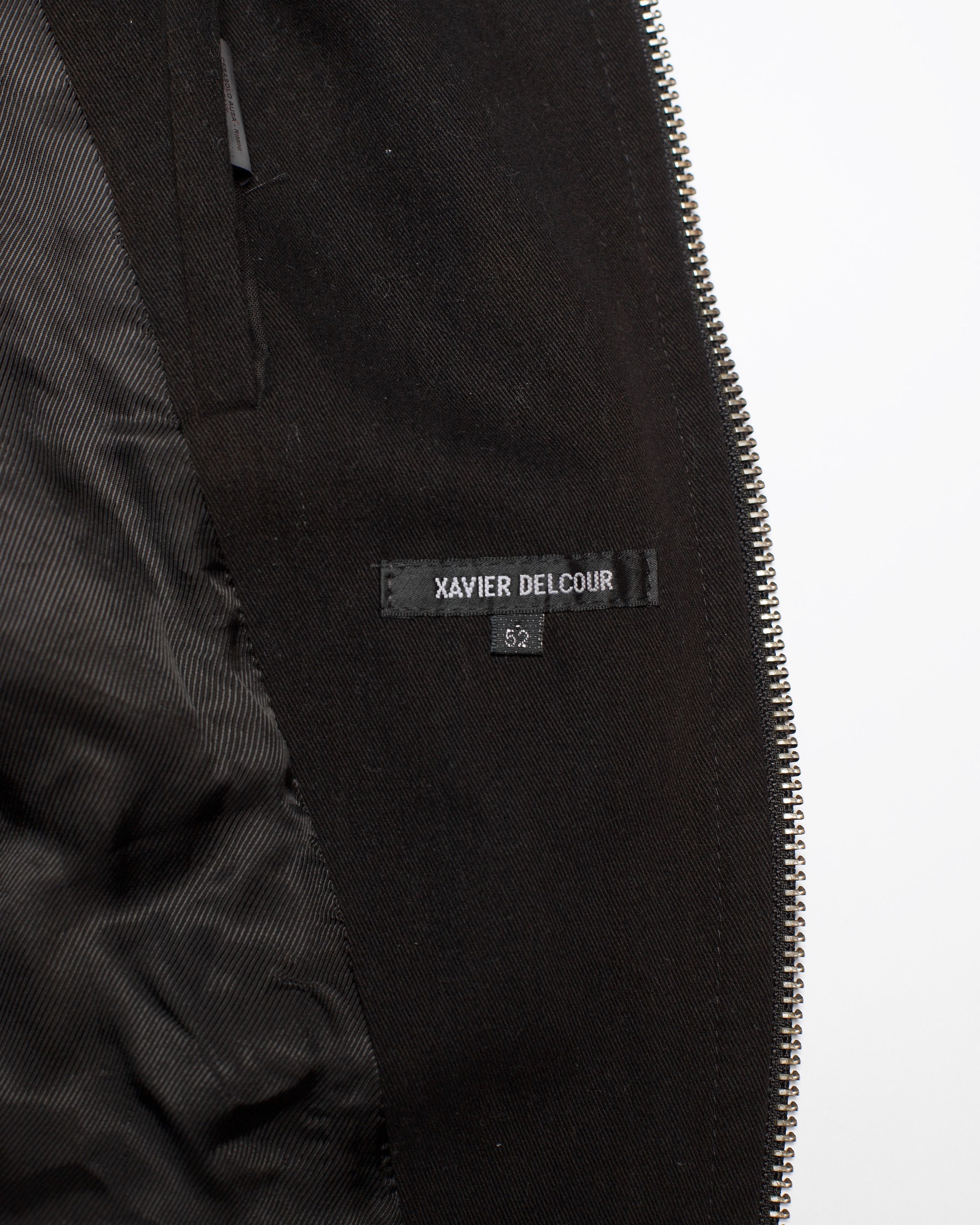 Xavier Delcour Xavier Delcour Autumn-Winter 2004/05 Rider Jacket Size US L / EU 52-54 / 3 - 5 Thumbnail
