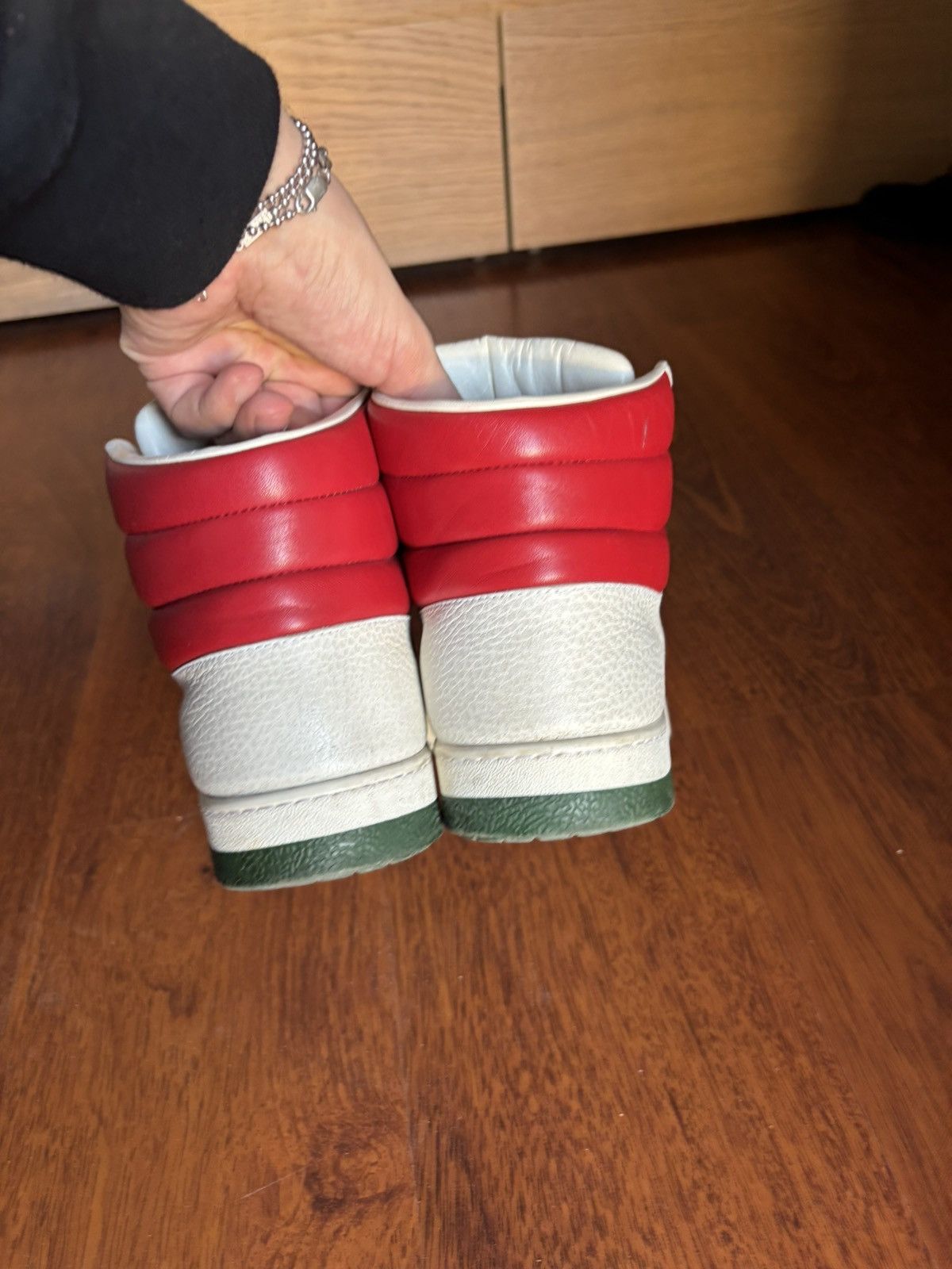 Gucci Gucci Praga karibu leather sneakers Size US 8 / EU 41 - 7 Thumbnail