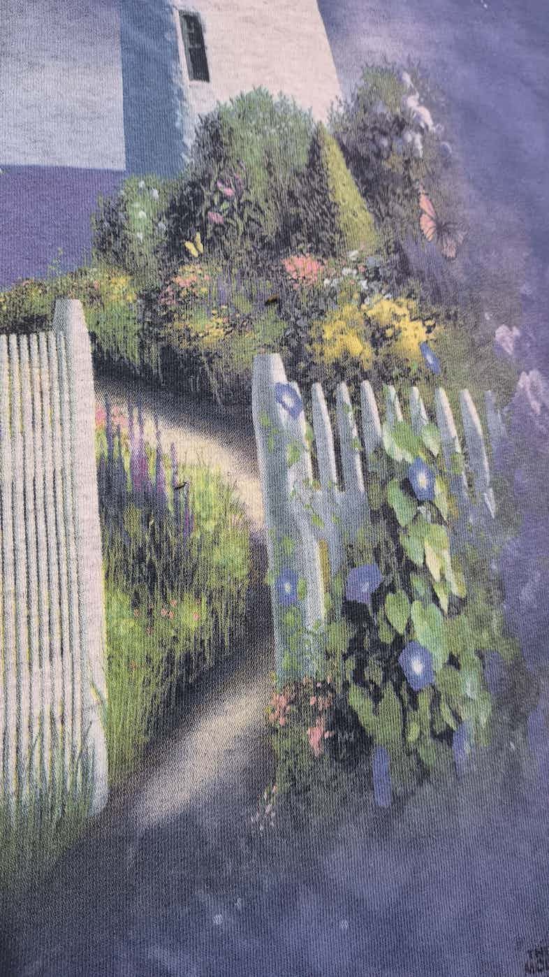 The Mountain × Vintage RARE Vintage The Mountain Flower Garden Beach Lighthouse Size US XL / EU 56 / 4 - 9 Thumbnail