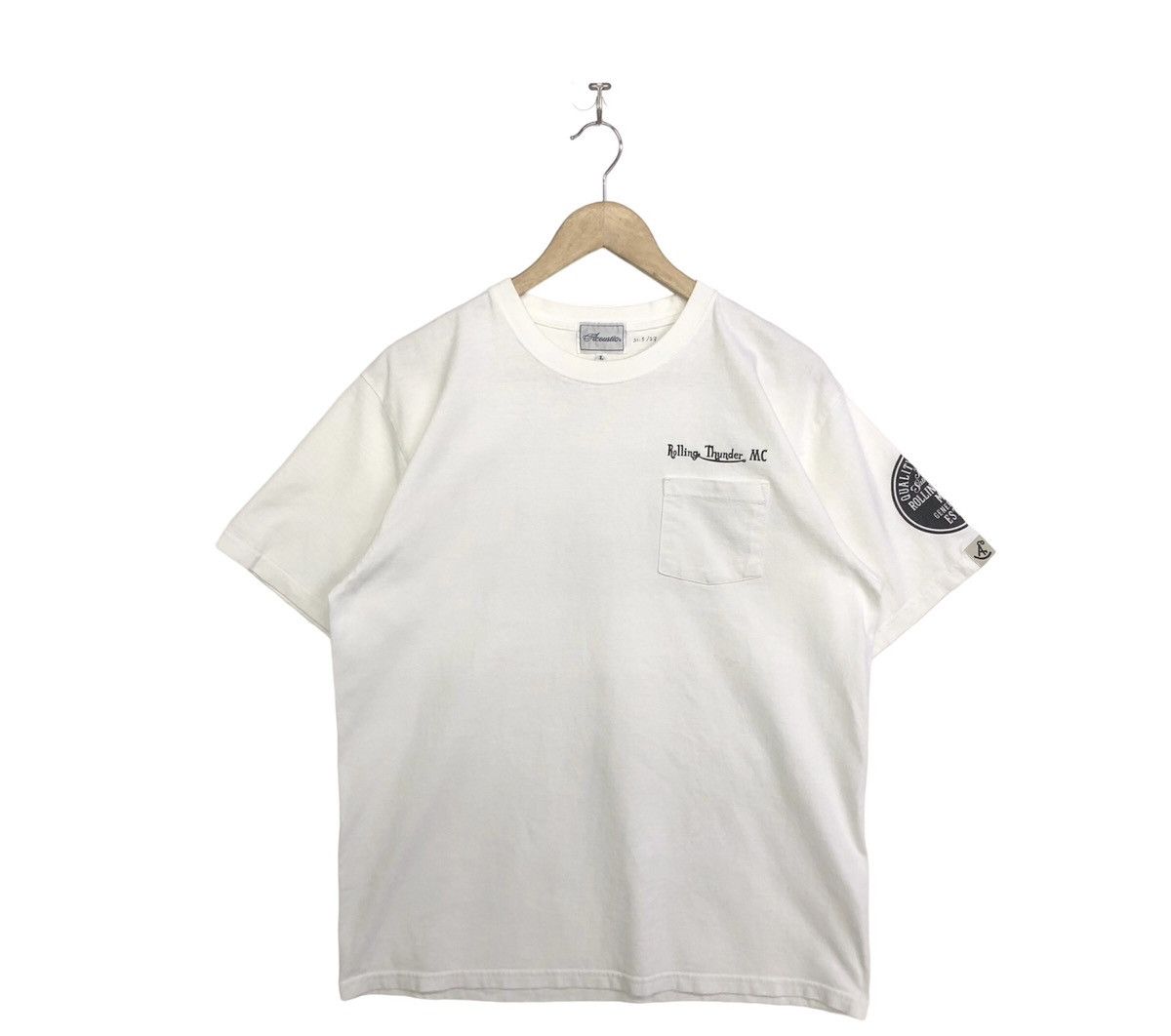 Japanese Brand Vintage Acoustic Rolling Thunder MC Japanese Brand Tshirt Size US L / EU 52-54 / 3 - 2 Thumbnail