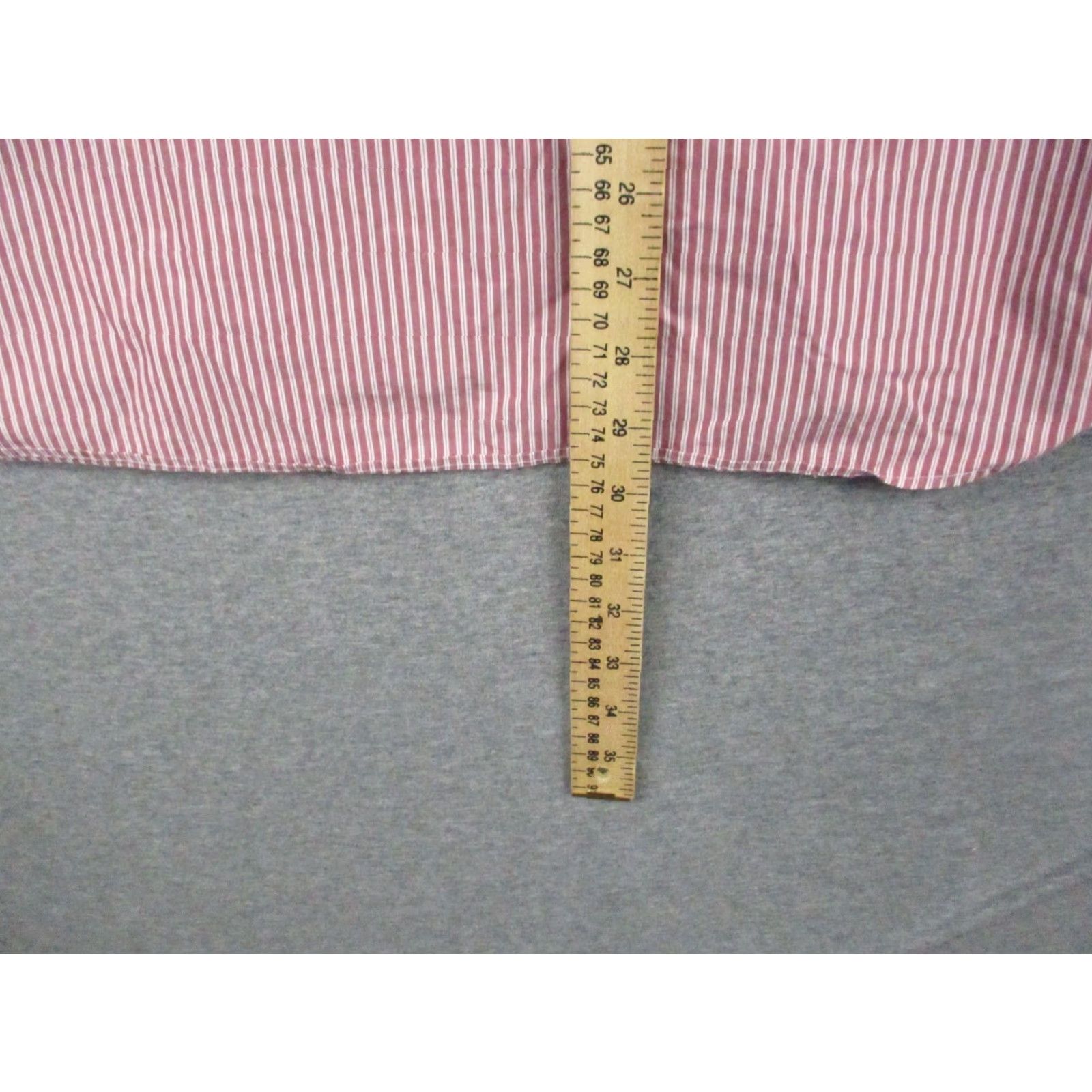Vineyard Vines VINTAGE Vineyard Vines Shirt Mens Large Red White Stripe Made In Hong Kong Long Sleeve Size US L / EU 52-54 / 3 - 6 Thumbnail