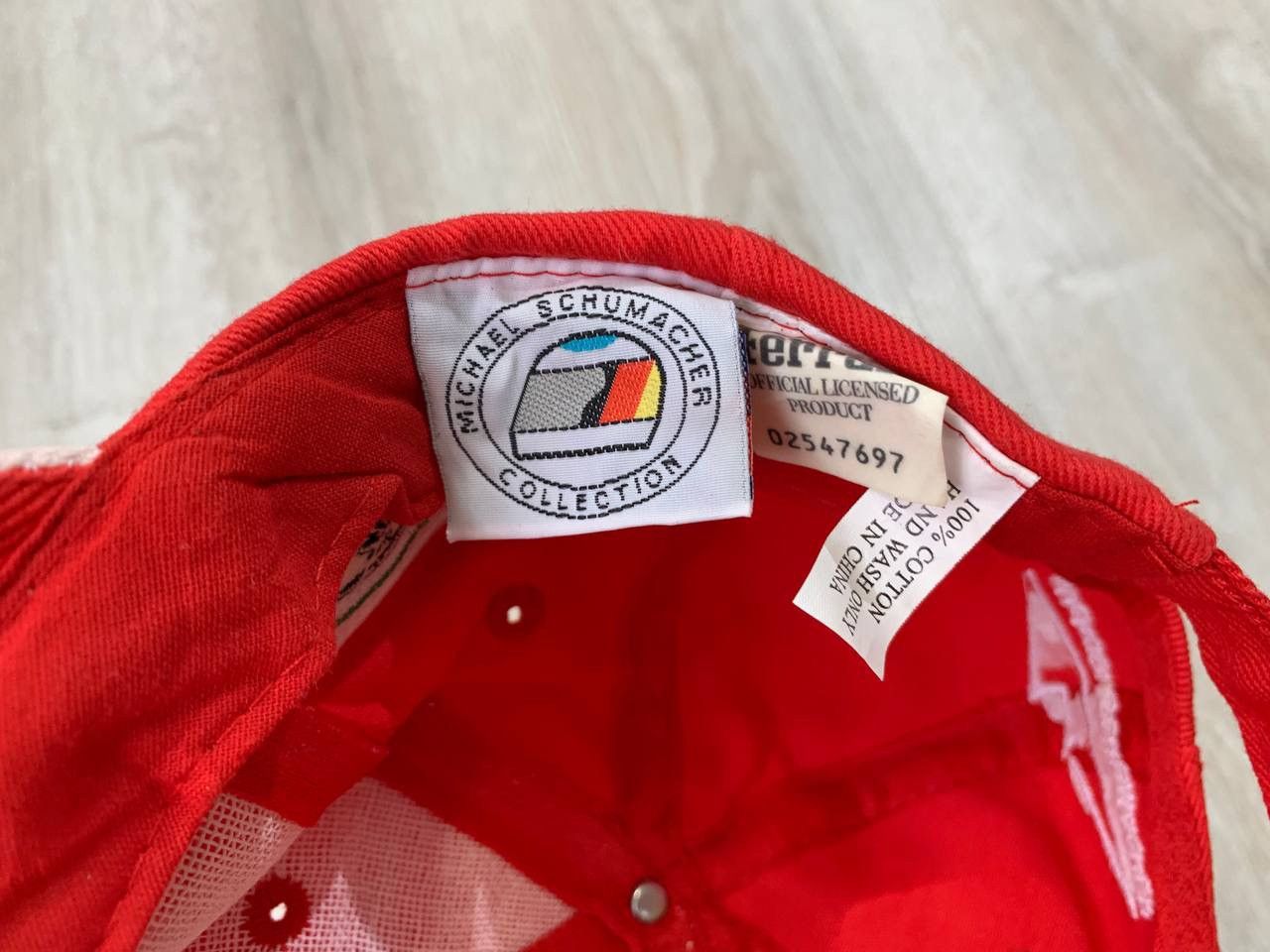 Ferrari × Vintage Mens vintage cap Ferrari Michael Schumacher 2000 Size ONE SIZE - 4 Thumbnail