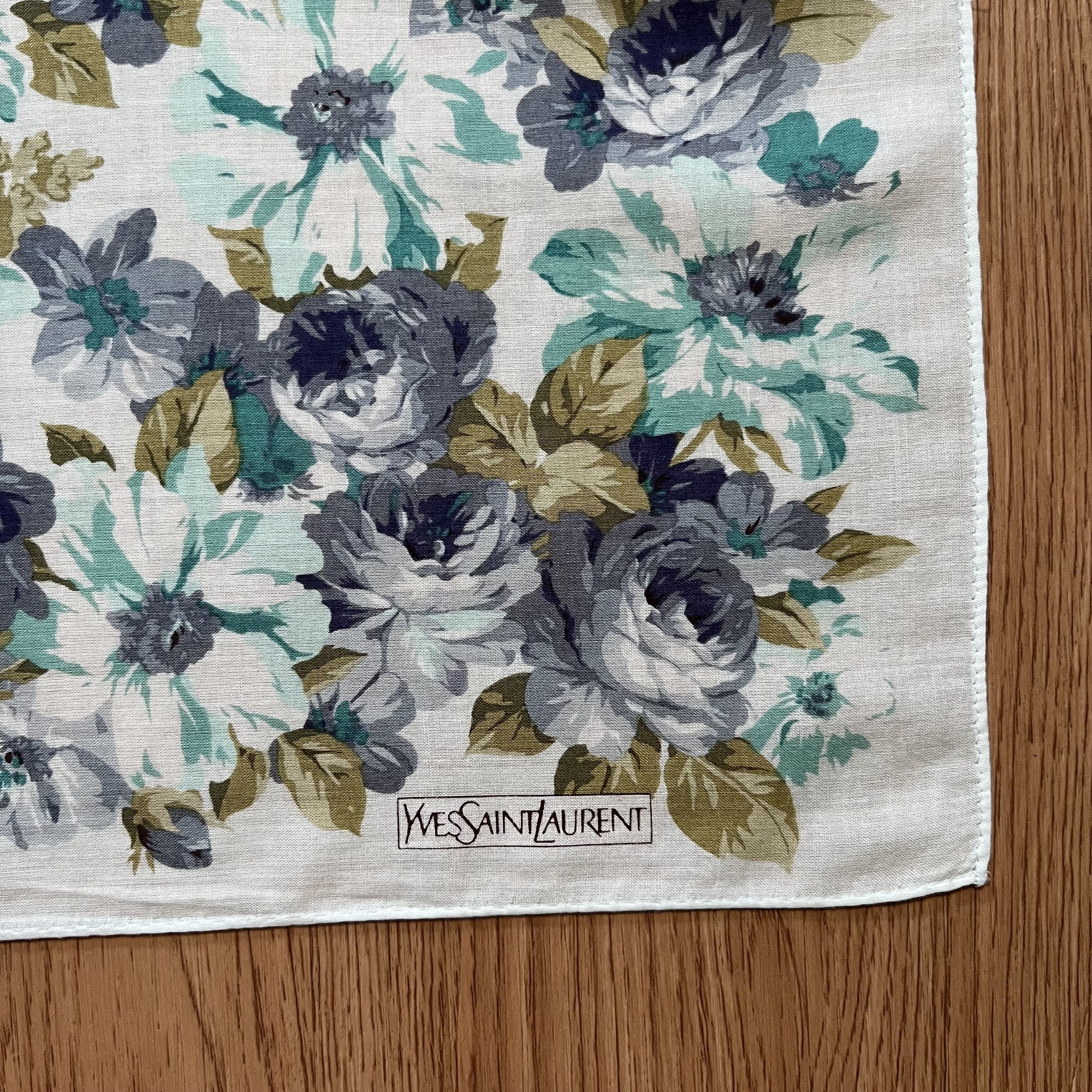 Yves Saint Laurent Vintage Yves Saint Laurent Handkerchief Size ONE SIZE - 2 Thumbnail