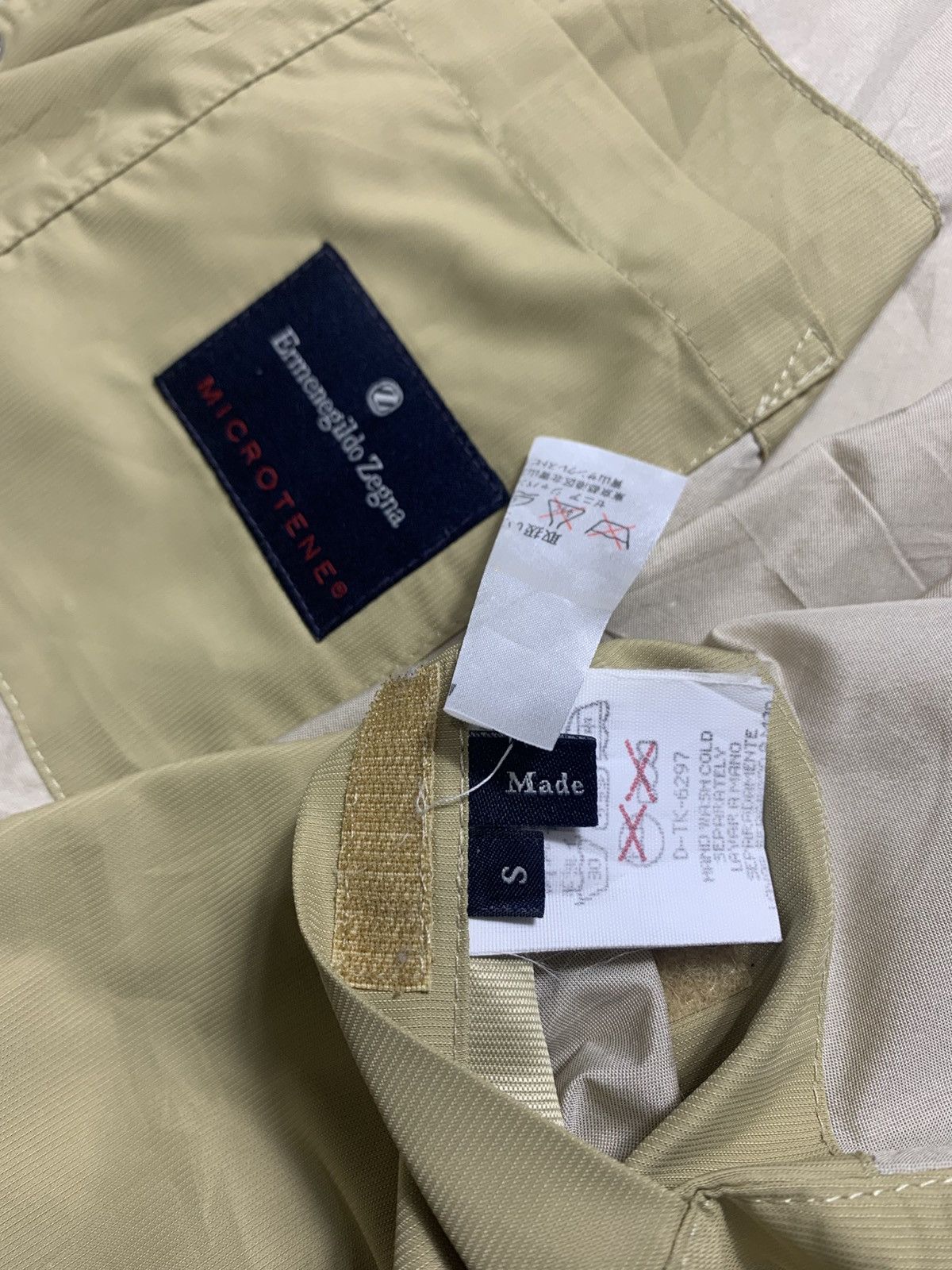 Ermenegildo Zegna Ermenegildo Zegna Microtene Water Resistant Jacket Size US S / EU 44-46 / 1 - 12 Thumbnail