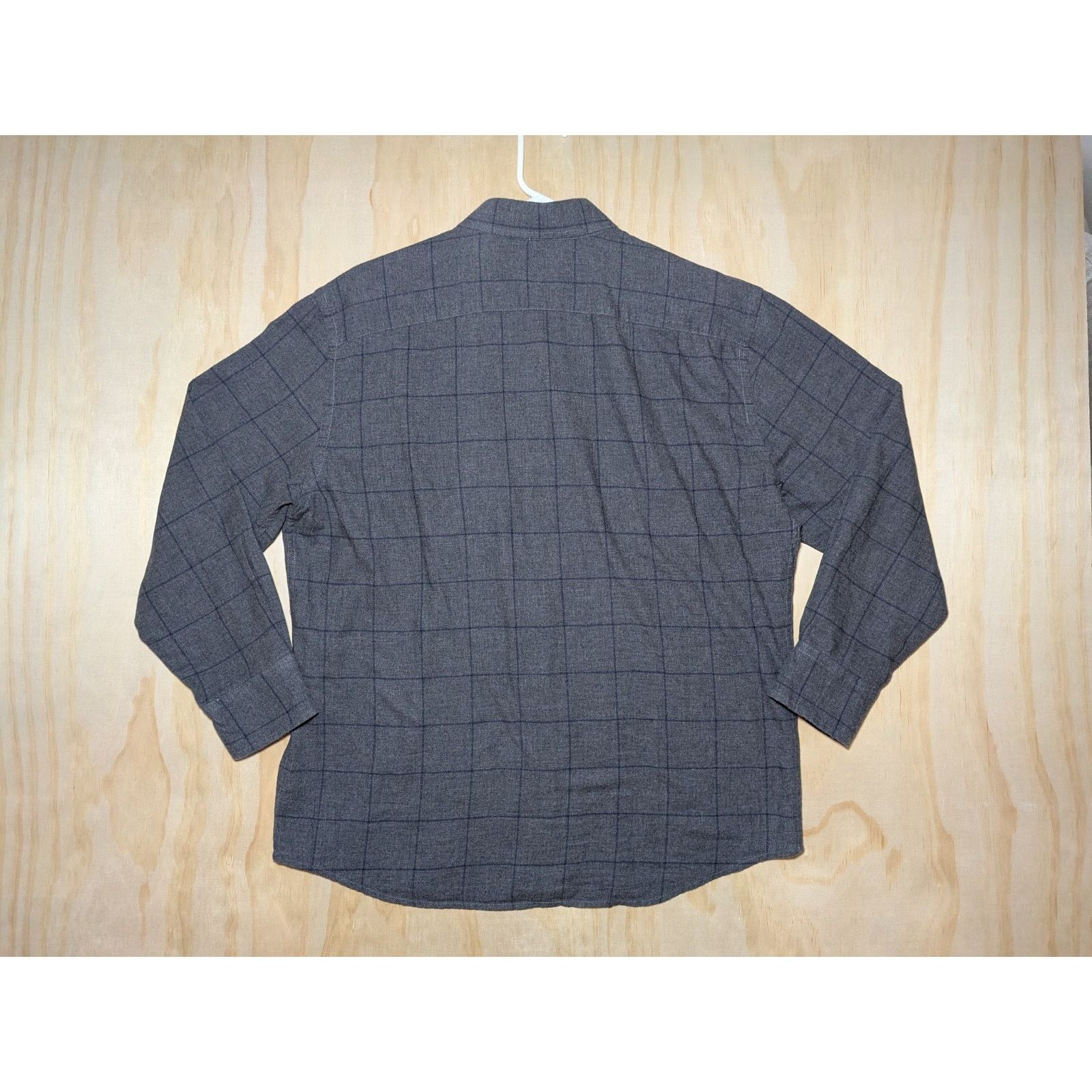 UNTUCKit UNTUCKit Men's Large Flannel Shirt Check Button Down Size US L / EU 52-54 / 3 - 5 Thumbnail