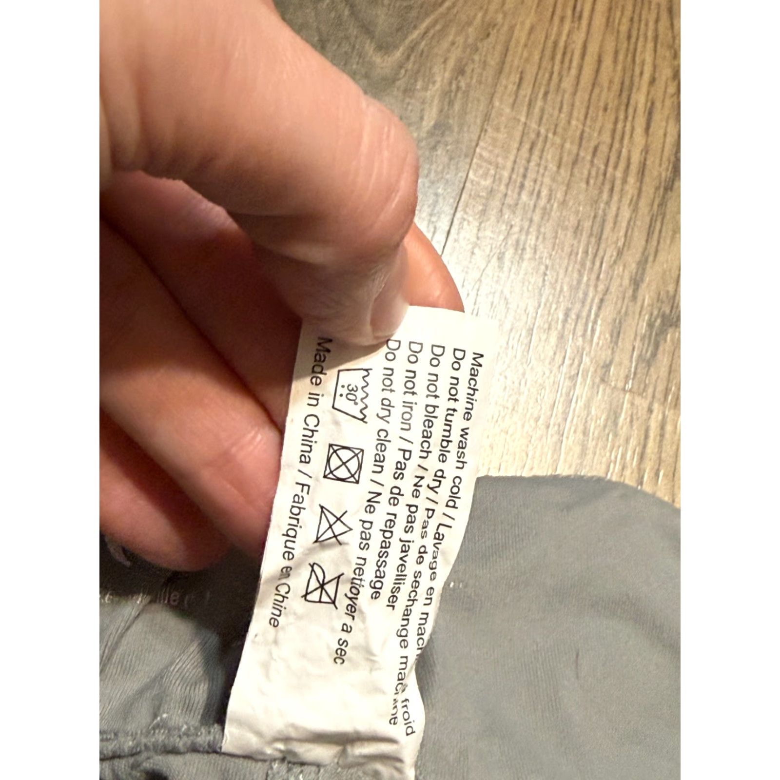 Vintage ZYIA Pants Women's Medium Gray Athletic Pants Tie Waist Jogger Regular Floor? Size 32" / US 10 / IT 46 - 7 Thumbnail