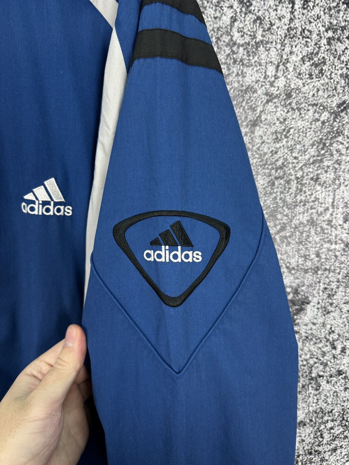 Adidas Men’s Adidas Vintage 90s Full Zip Track Jacket Size XL Size US XL / EU 56 / 4 - 9 Thumbnail