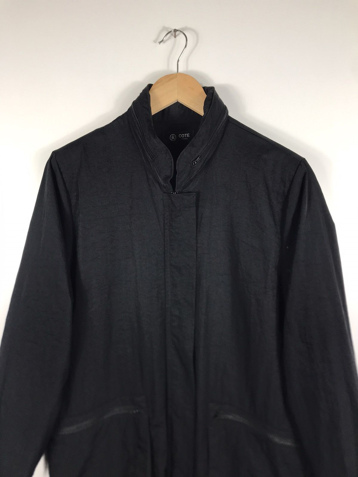 Vintage ⚡️Vintage Cote Paris Nylon Zipper Long Jacket Size M / US 6-8 / IT 42-44 - 4 Thumbnail