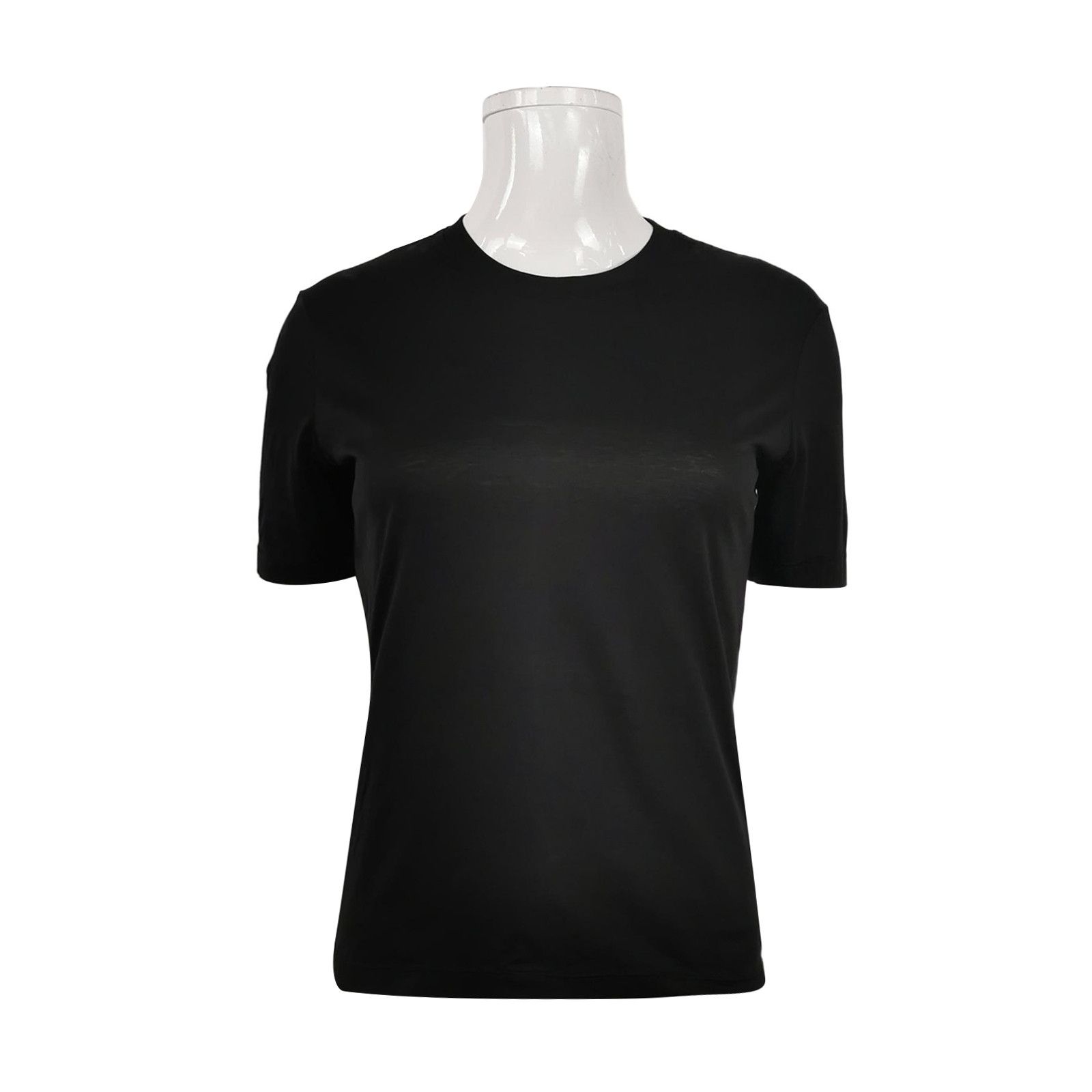 Prada Prada Cotton Crewneck T-Shirt XXS Size US XXS / EU 40 - 1 Thumbnail