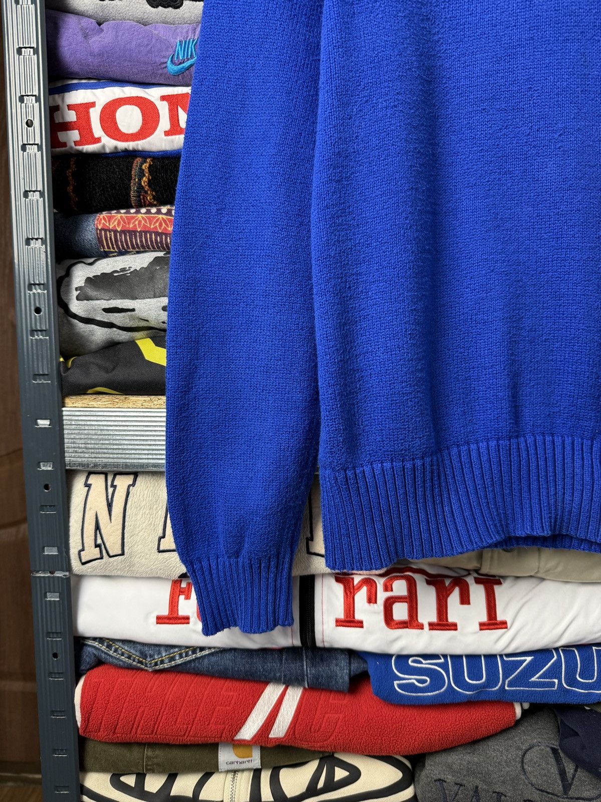 Polo Ralph Lauren Vintage Polo Ralph Lauren 1/4 Zip Knit Sweater Old Money Size US L / EU 52-54 / 3 - 6 Thumbnail