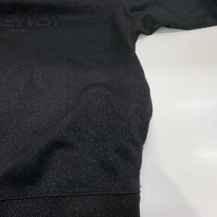 Fendi FENDI Lurex Hooded Sweatshirt for Women -2508 Size M / US 6-8 / IT 42-44 - 5 Thumbnail