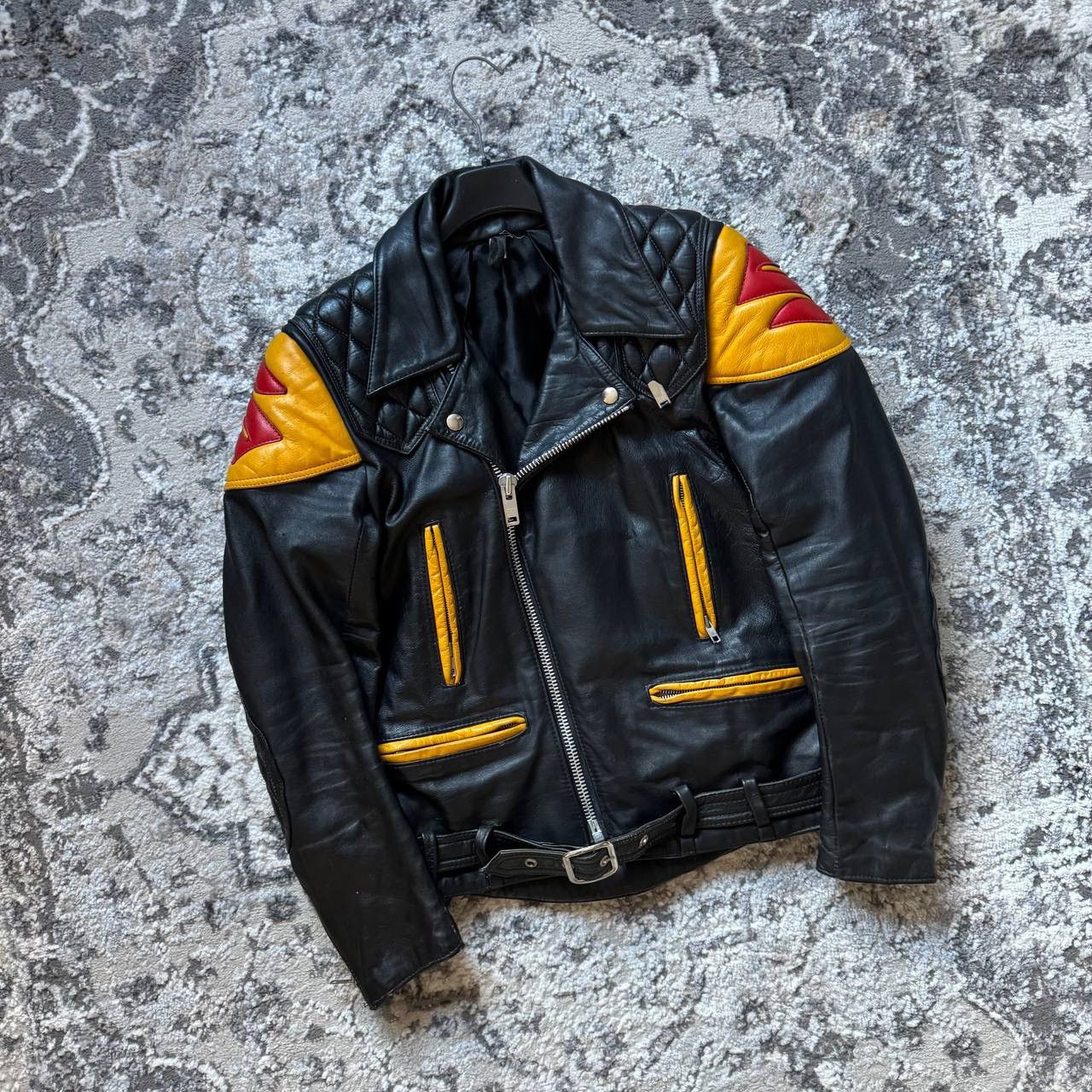 Vintage Vintage Rare Suzuki Leather Racing Retro Heavy Jacket Size US S / EU 44-46 / 1 - 4 Thumbnail