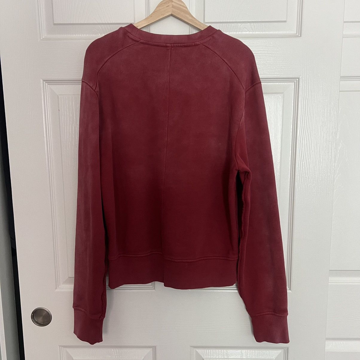 Entire Studios RARE ENTIRE STUDIOS Sunfaded Red Crewneck 1 of 1 Sample Size US M / EU 48-50 / 2 - 3 Thumbnail