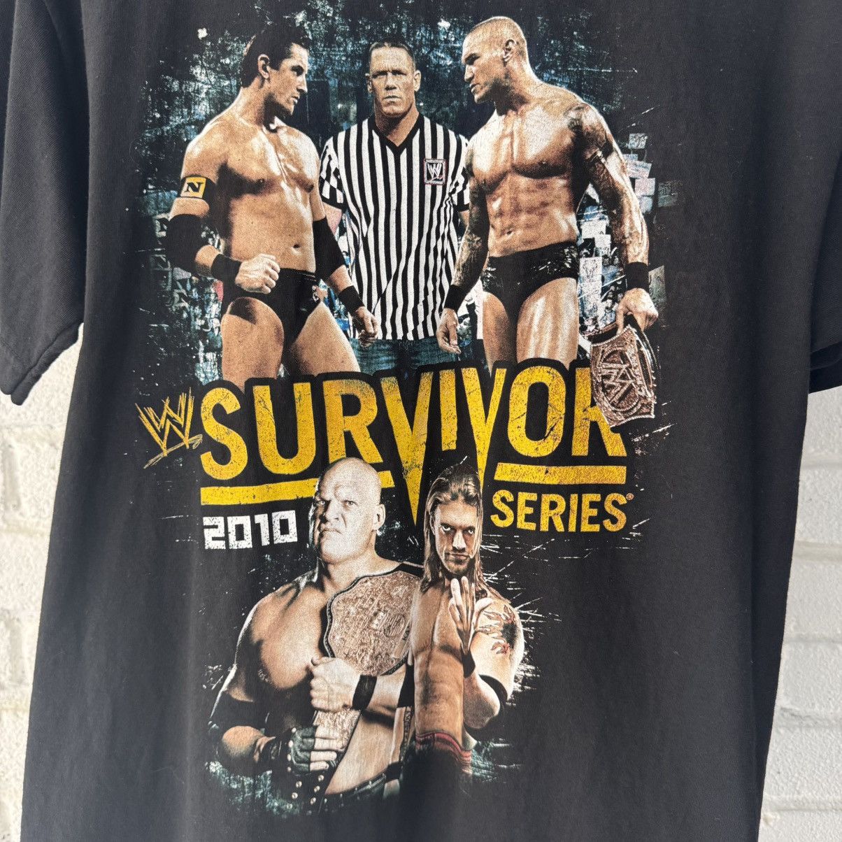 WWE × WWF 10’s Survivor Series Promo Tee Size US M / EU 48-50 / 2 - 3 Thumbnail