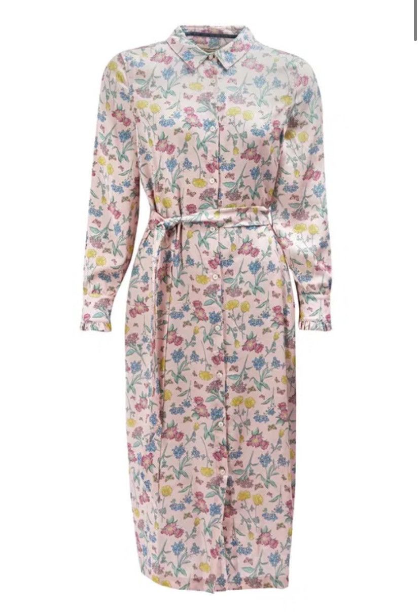 Barbour Women Else Dress Long Floral UK 18 US 14 EUR 44