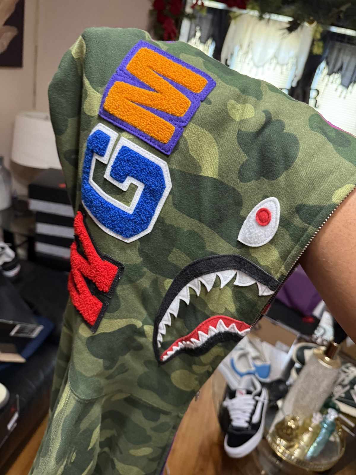 Bape Bape Half Camo Half Purple Size XXL Size US XXL / EU 58 / 5 - 10 Thumbnail
