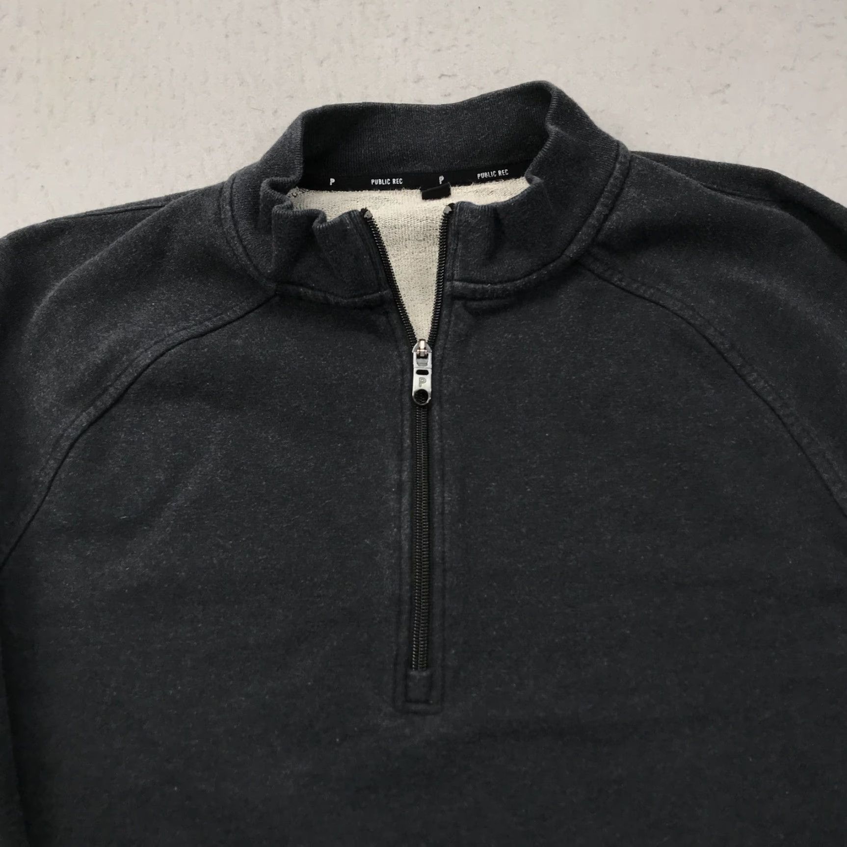 Vintage Public Rec Sweatshirt Mens XL Gray 1/4 Zip Pima Cotton Blend PR Shirt Mens XL Gray Public Rec Sweatshirt 1/4 Zip Cotton Blend Logo Sports Winter Size US XL / EU 56 / 4 - 2 Thumbnail