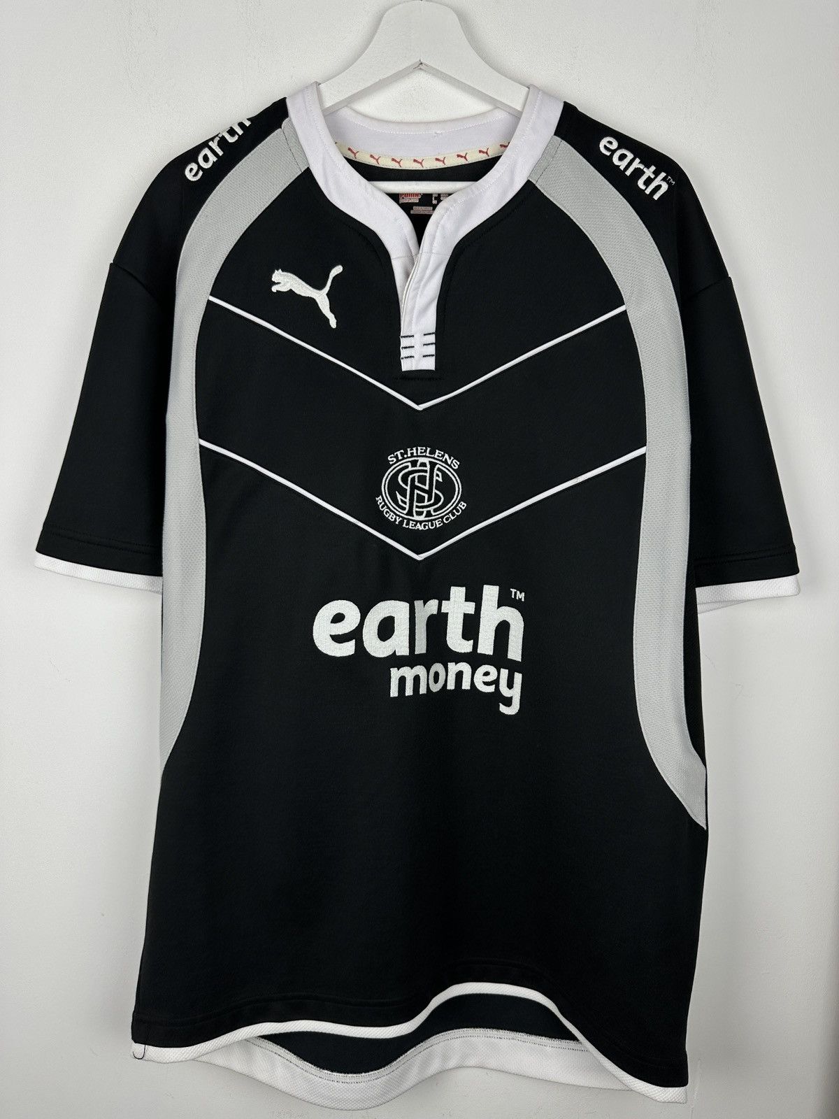 Puma St Helens 2007 Away Rugby Union League Jersey Shirt Size US L / EU 52-54 / 3 - 1 Thumbnail