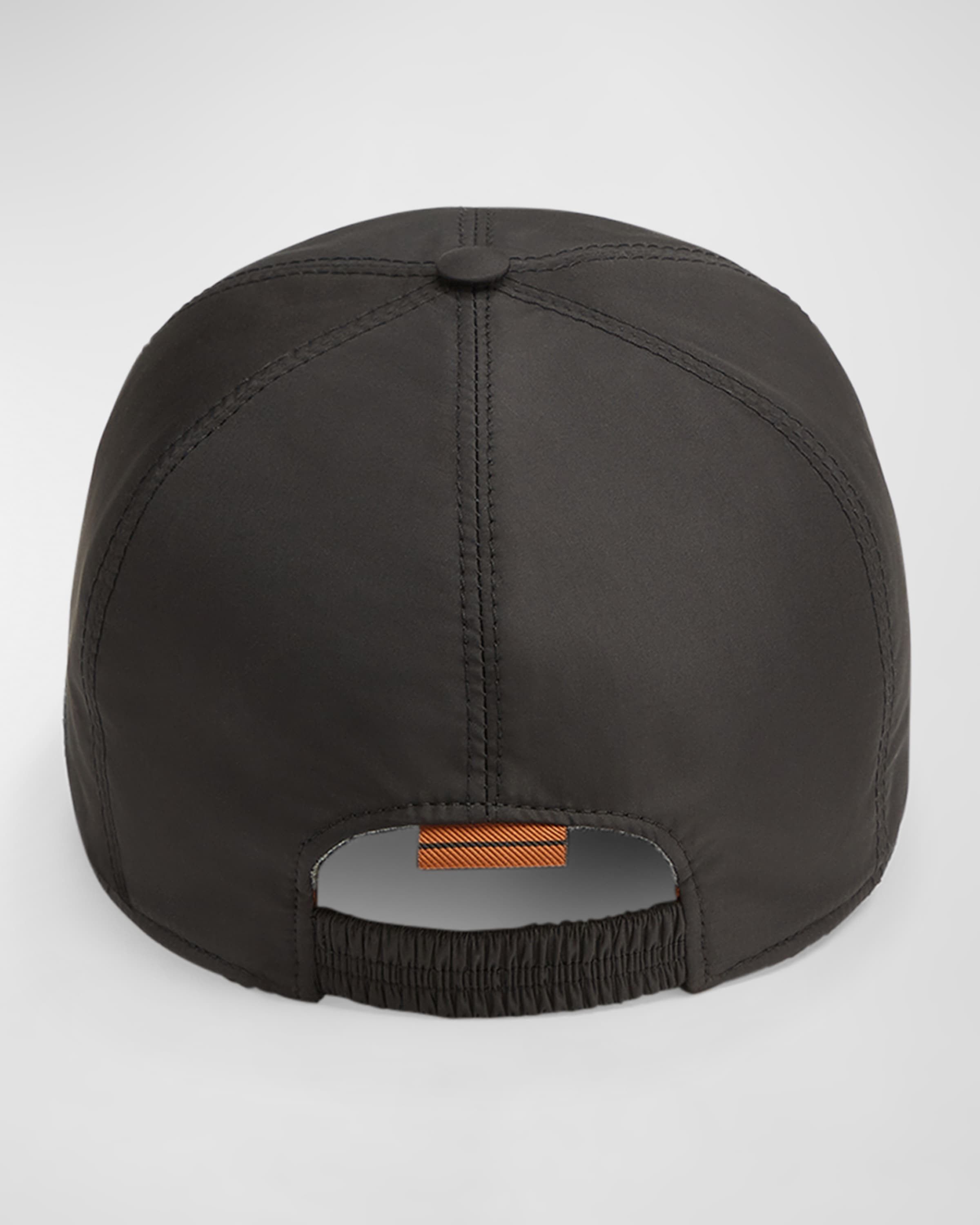 Ermenegildo Zegna o1s1rm0425 RE8100H Size: L / Cap / Hat in Black Size ONE SIZE - 2 Thumbnail